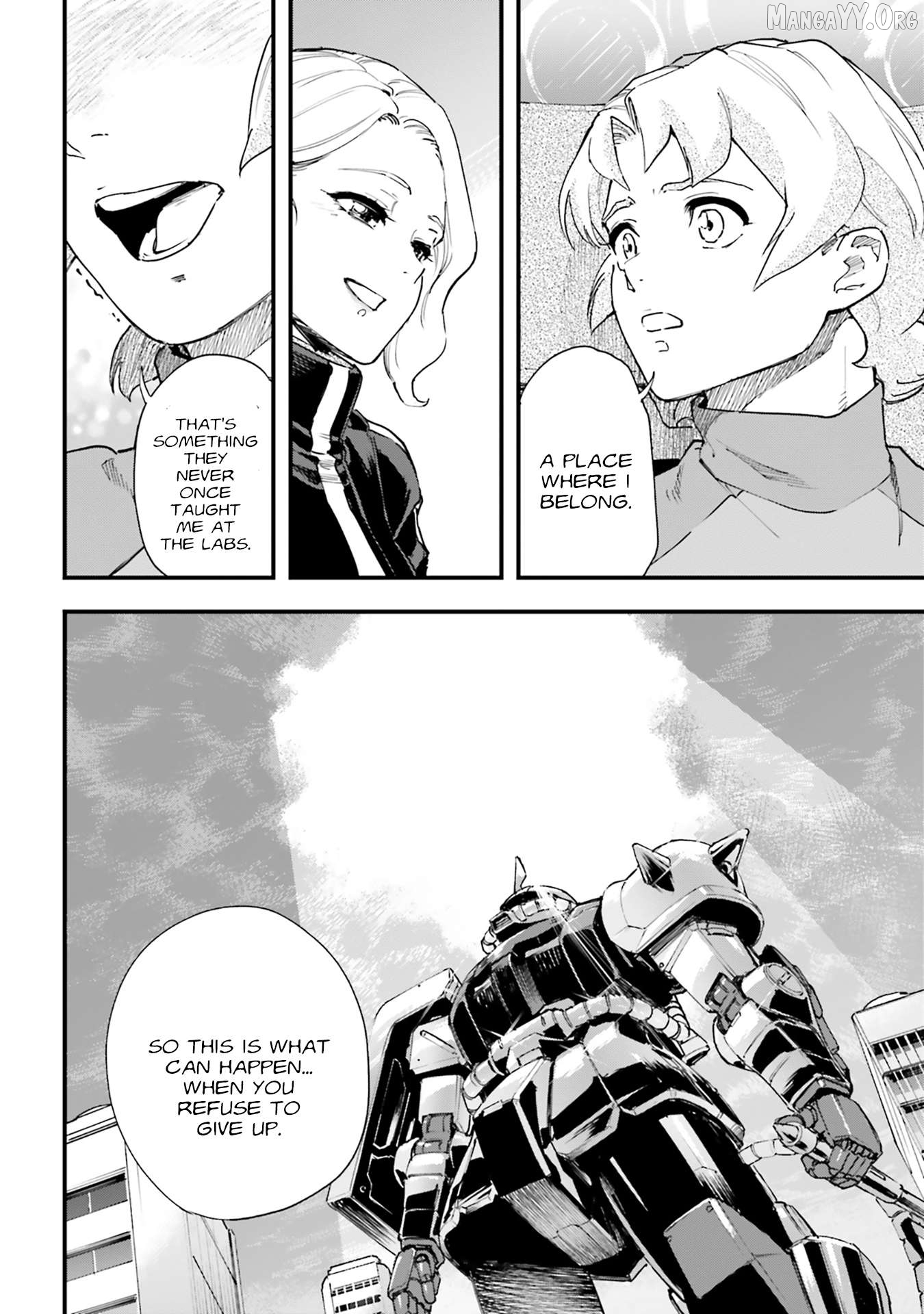 Mobile Suit Gundam Phantom of Silver Ash Gravure Chapter 5 page 14