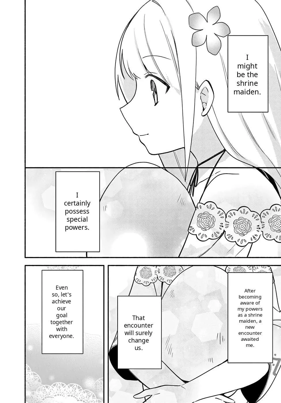 Futago no ane ga miko toshite hikitorarete, watashi wa suterareta kedo tabun watashi ga miko de aru Chapter 37 page 26