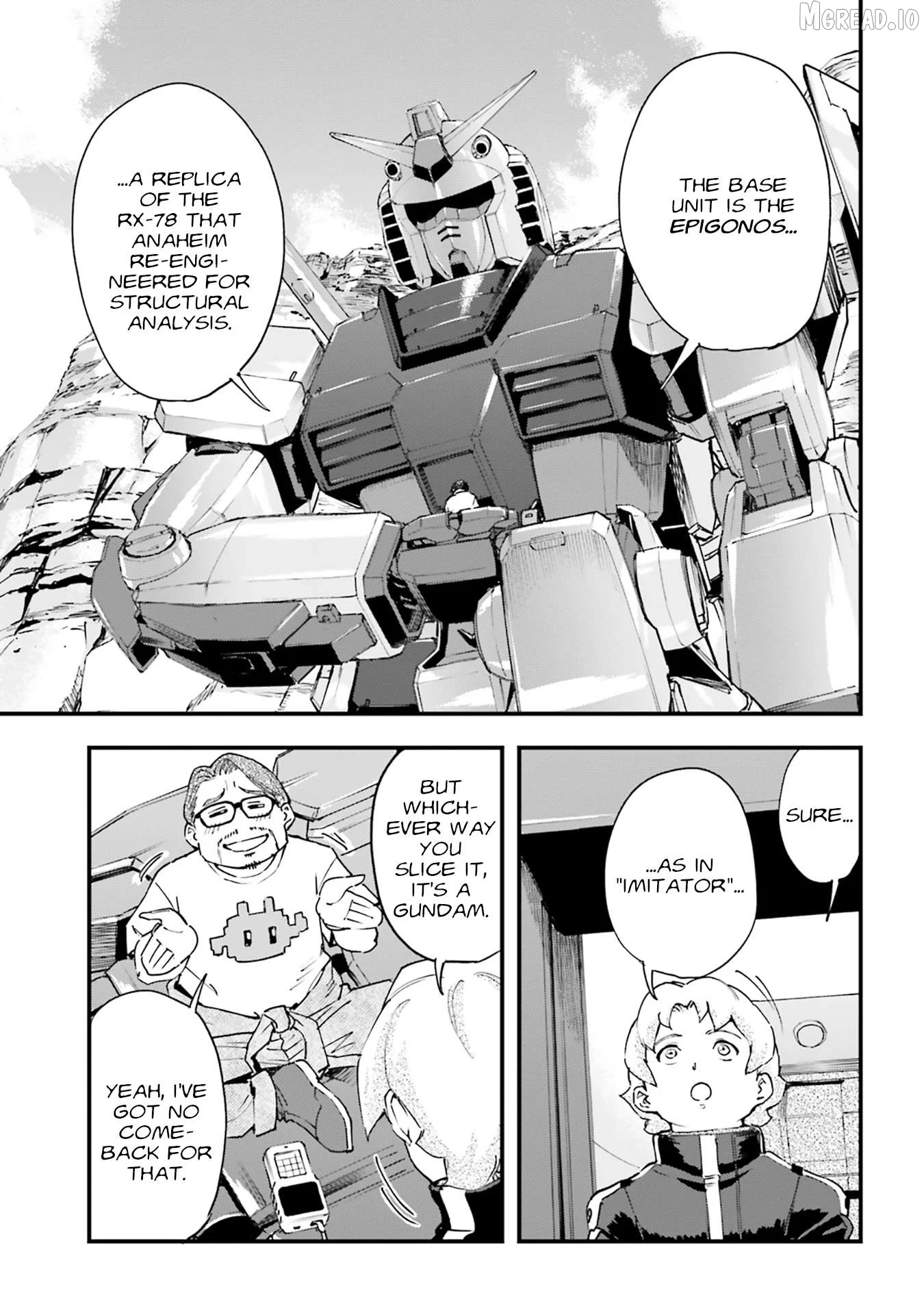 Mobile Suit Gundam Phantom of Silver Ash Gravure Chapter 7 page 17