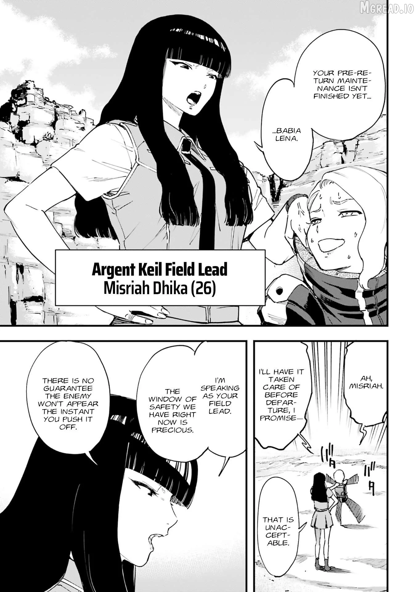 Mobile Suit Gundam Phantom of Silver Ash Gravure Chapter 7 page 19