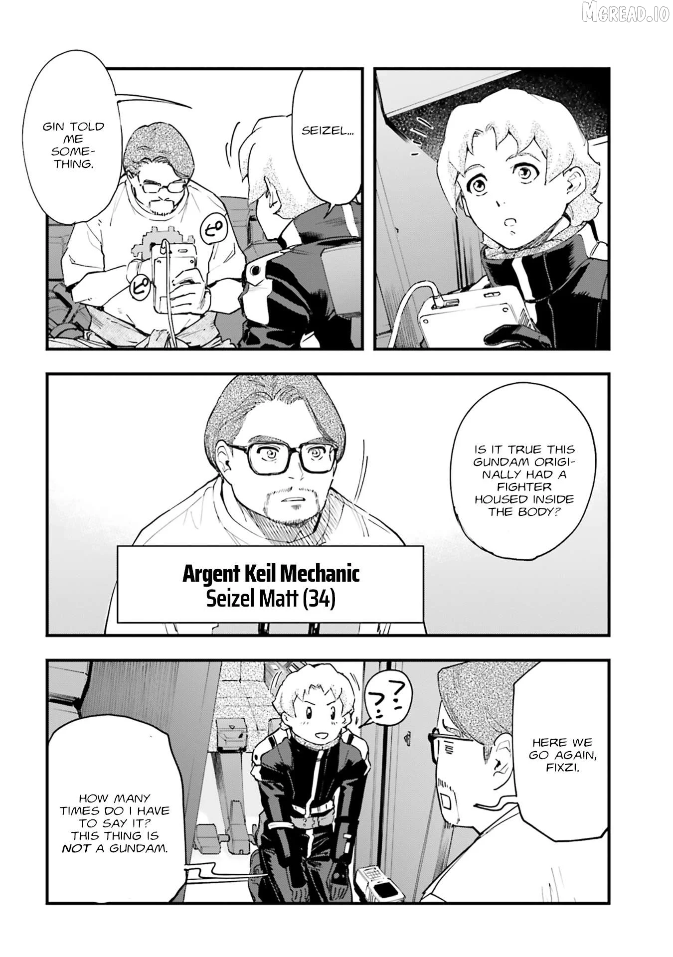 Mobile Suit Gundam Phantom of Silver Ash Gravure Chapter 7 page 16