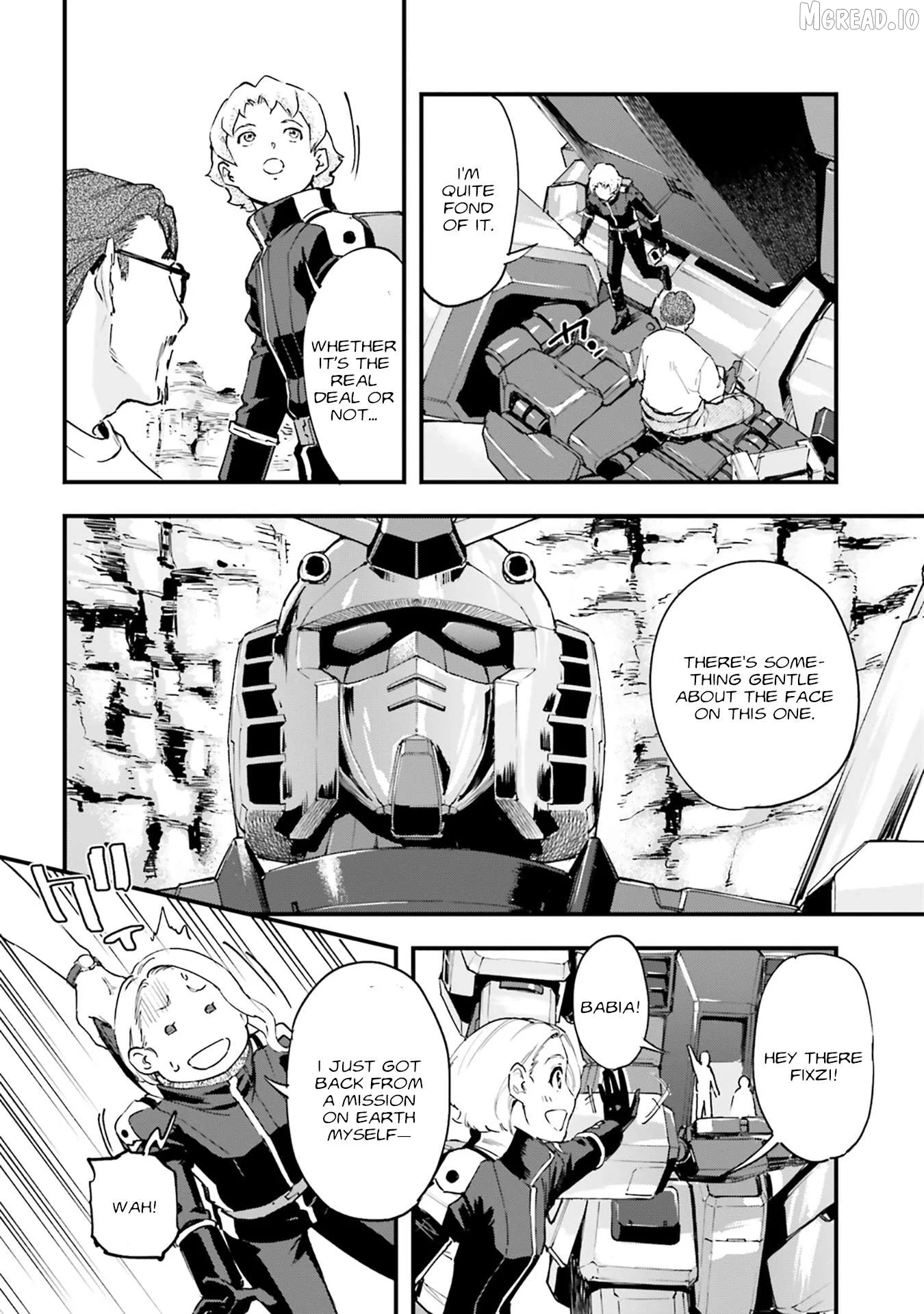 Mobile Suit Gundam Phantom of Silver Ash Gravure Chapter 7 page 18