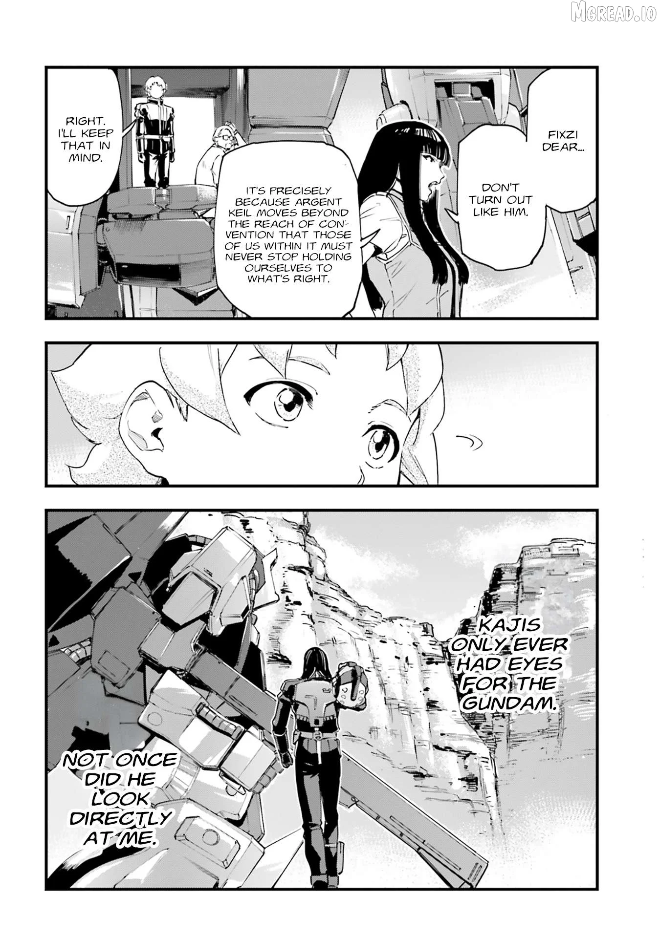 Mobile Suit Gundam Phantom of Silver Ash Gravure Chapter 7 page 24