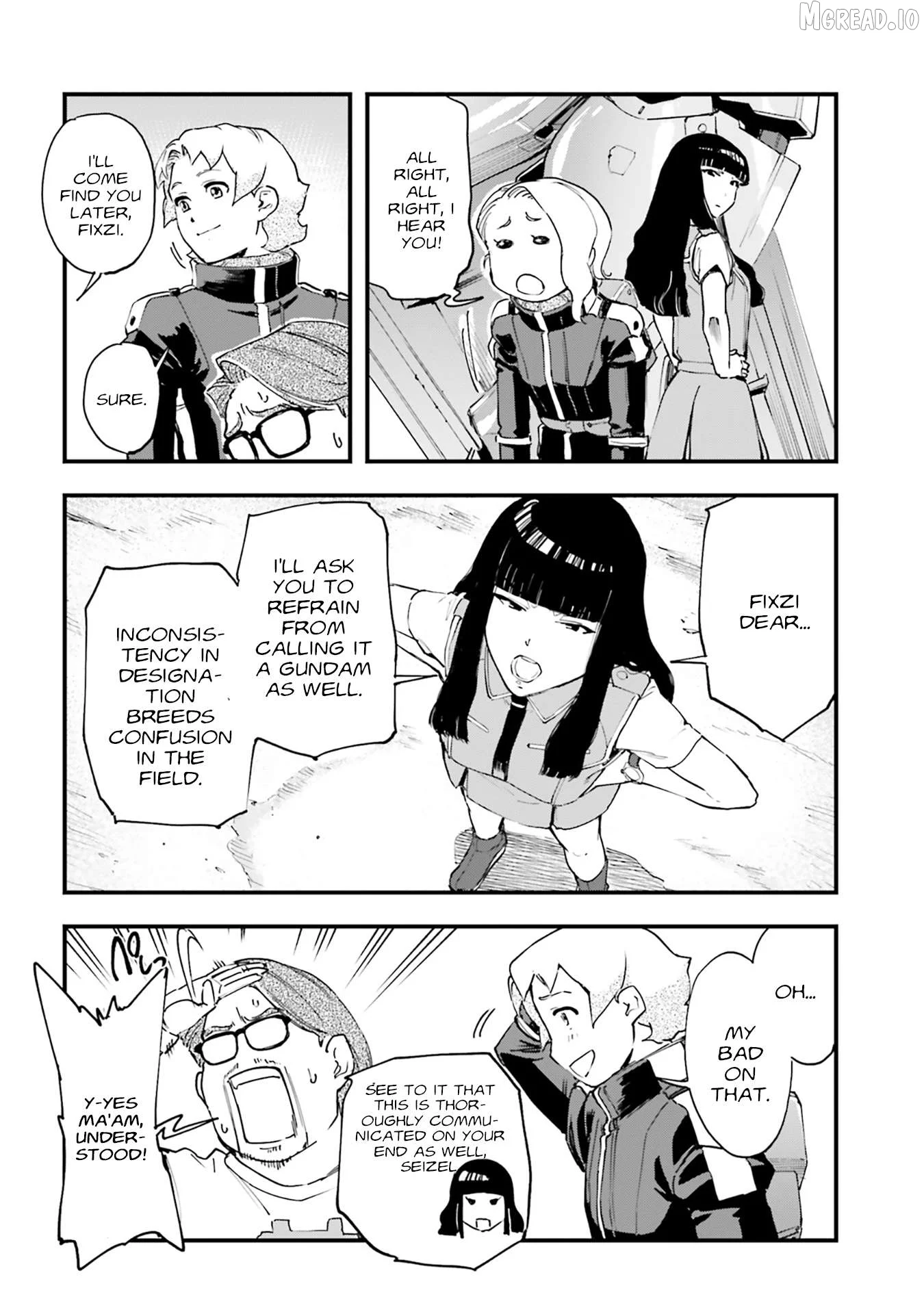 Mobile Suit Gundam Phantom of Silver Ash Gravure Chapter 7 page 20