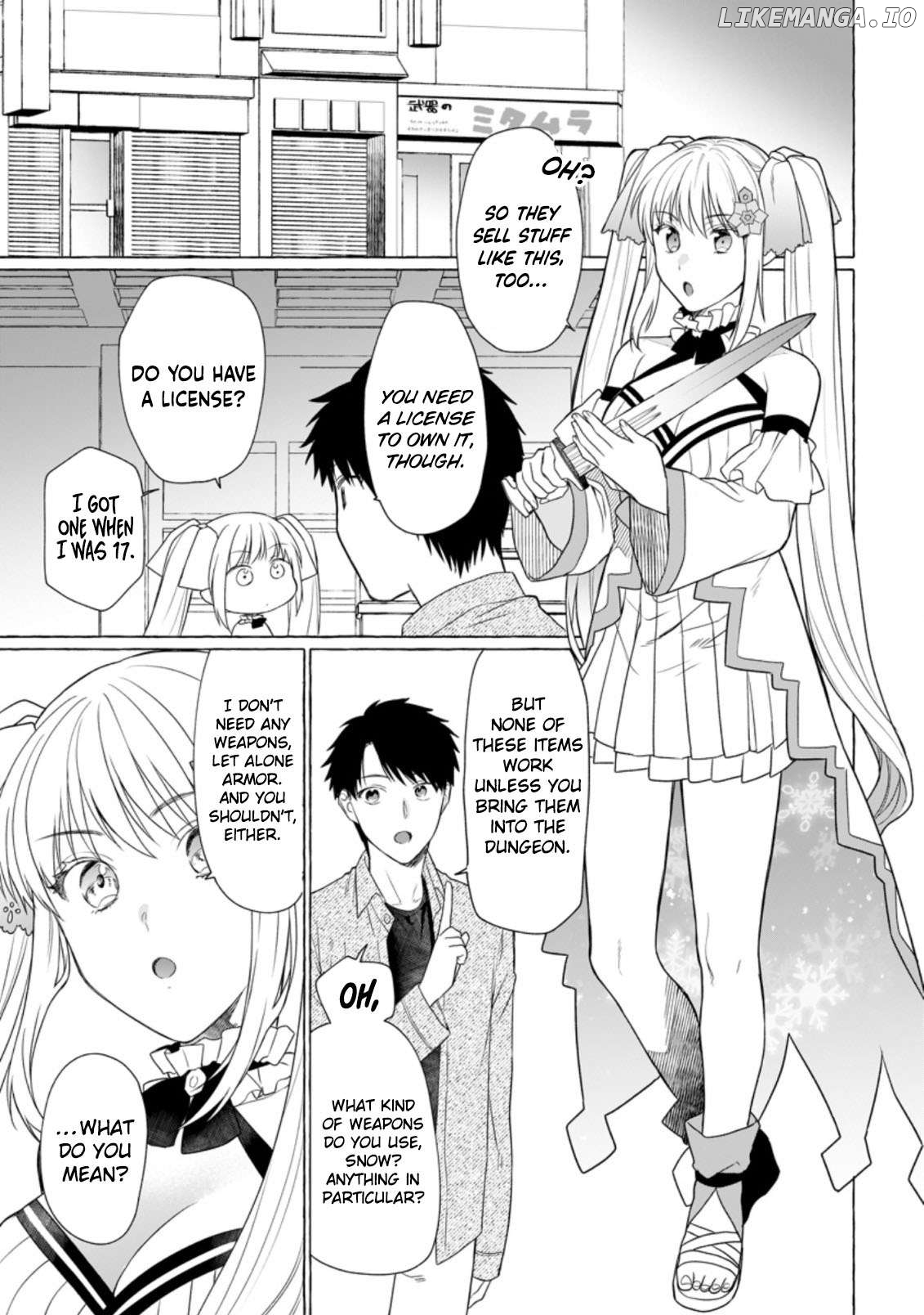 Dungeon no Aru Sekai de Kashikoku Sukoyaka ni Ikiru Houhou Chapter 6 page 11