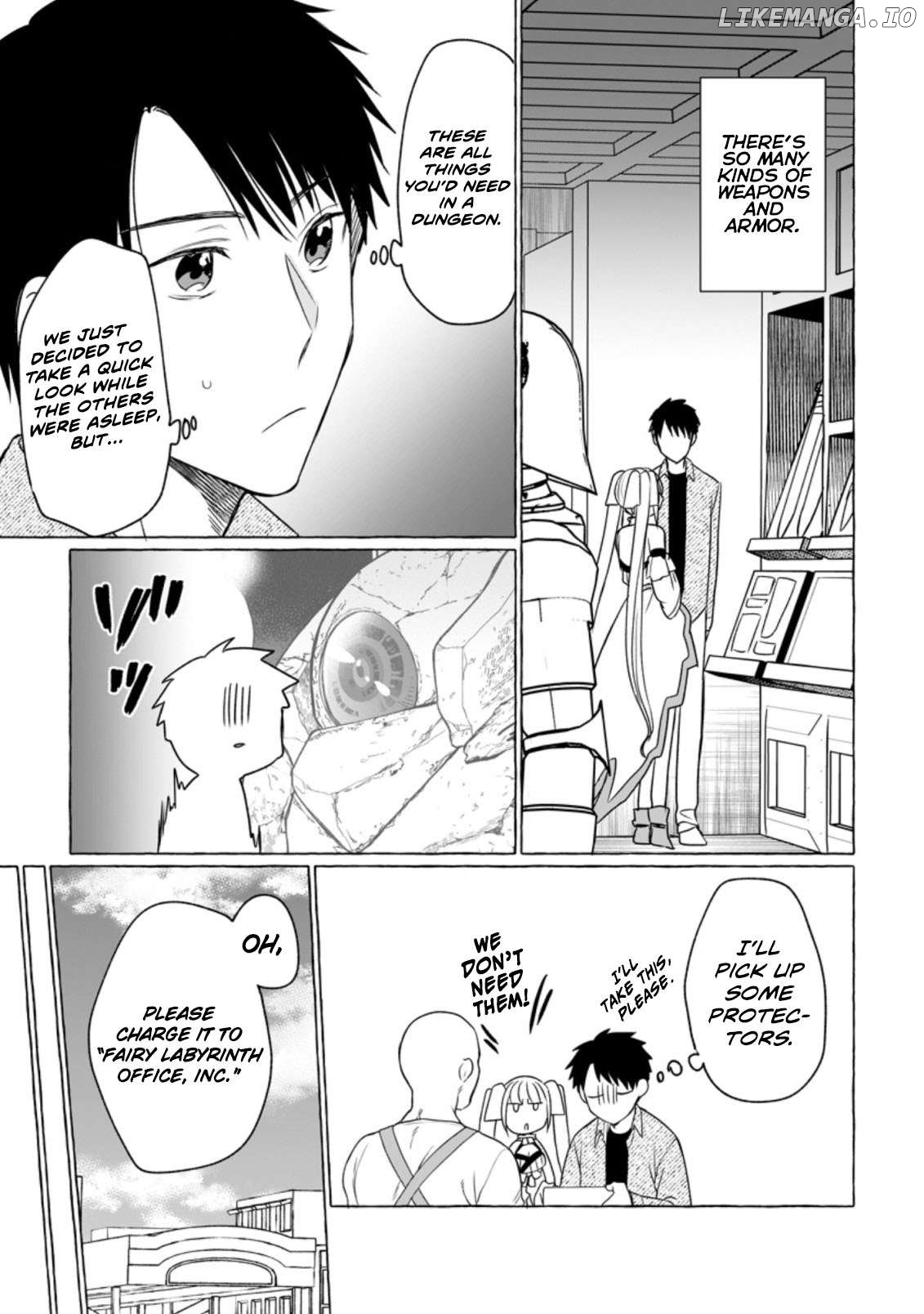 Dungeon no Aru Sekai de Kashikoku Sukoyaka ni Ikiru Houhou Chapter 6 page 13