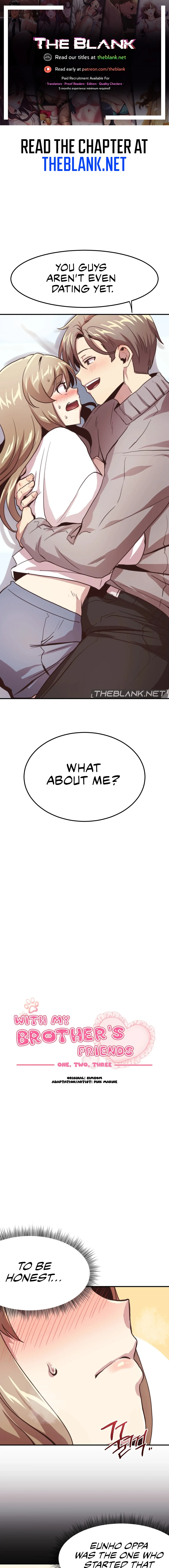 With My Brother's Friends Chapter 9 page 1