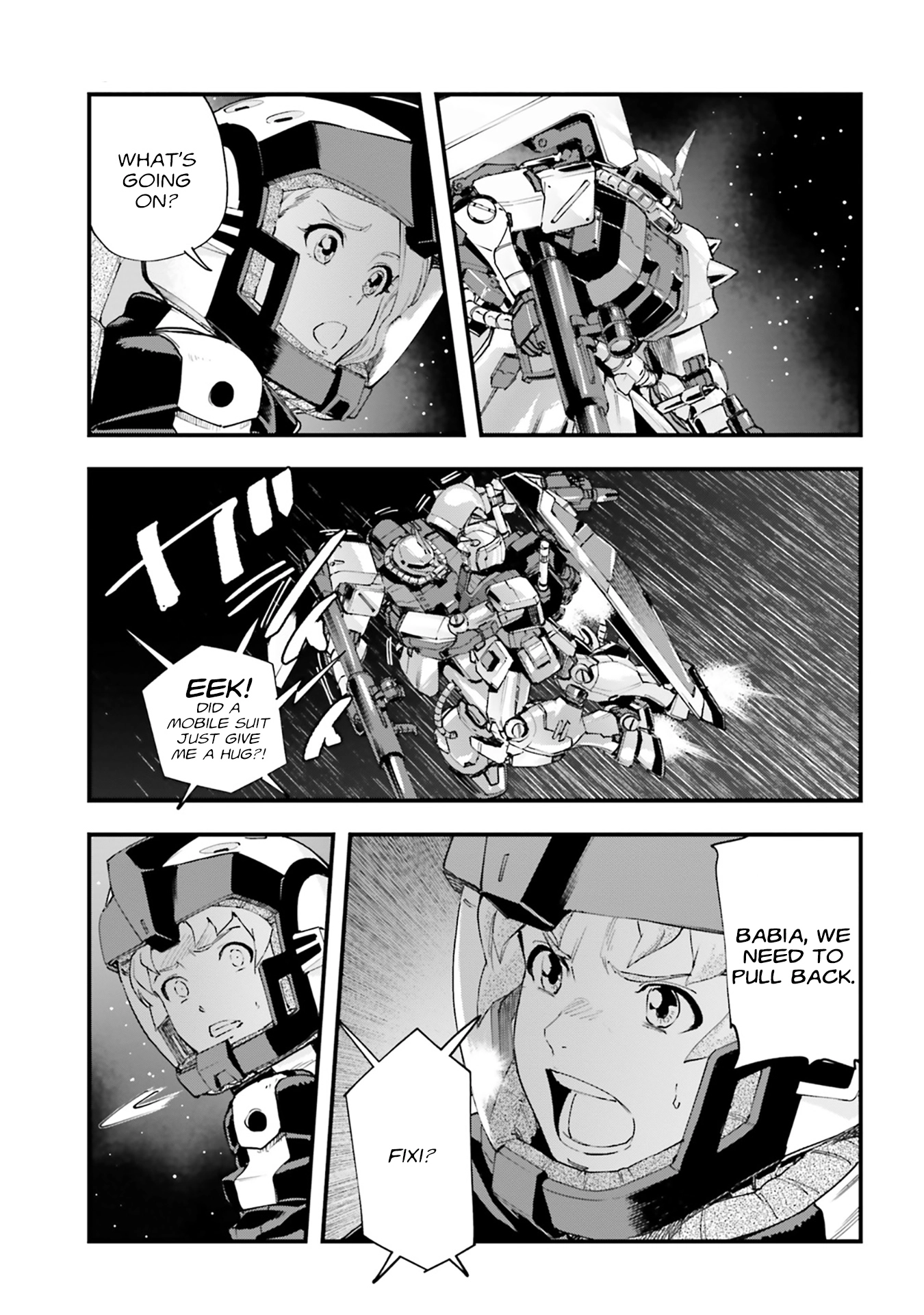Mobile Suit Gundam Phantom of Silver Ash Gravure Chapter 9 page 3