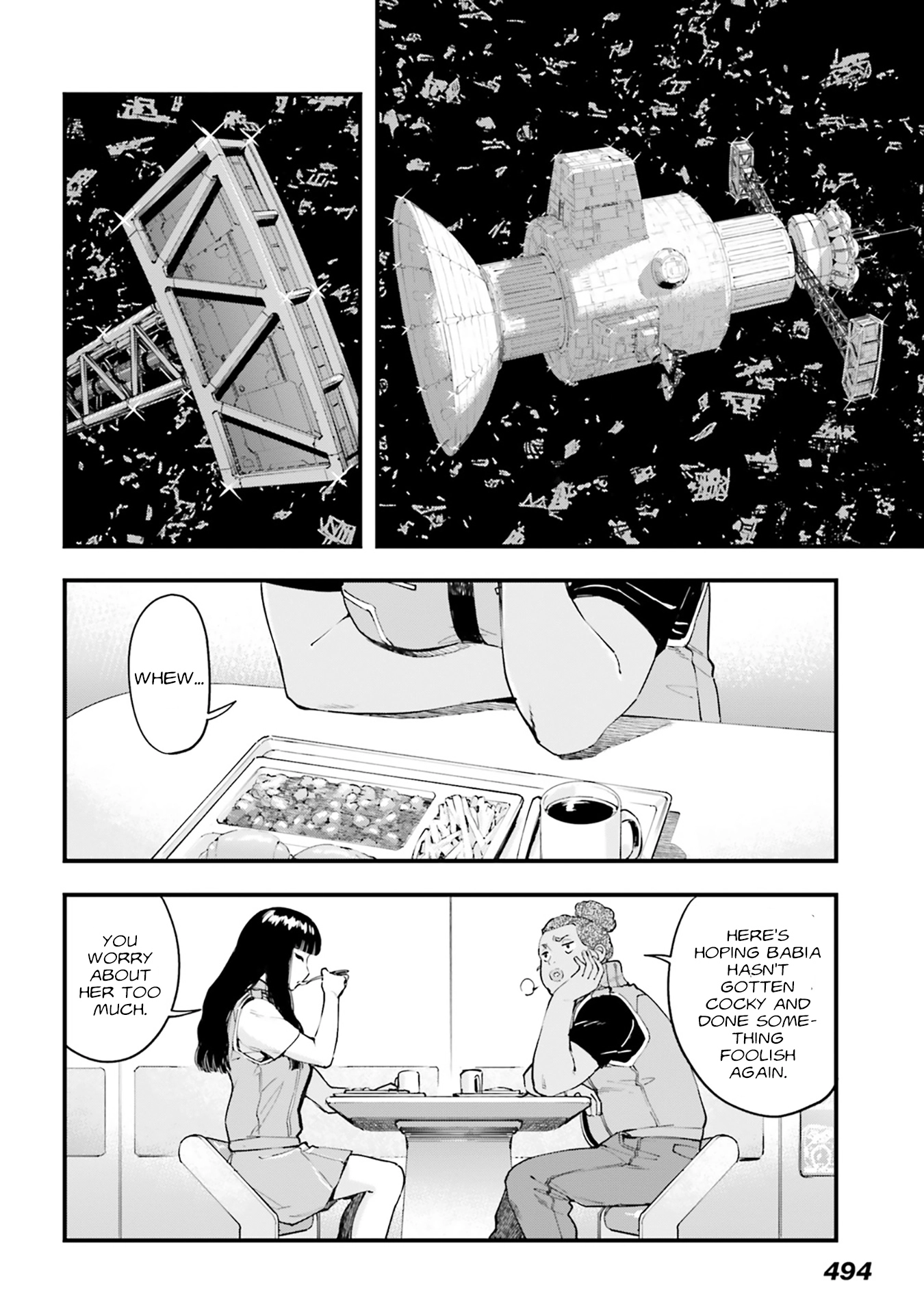 Mobile Suit Gundam Phantom of Silver Ash Gravure Chapter 10 page 14