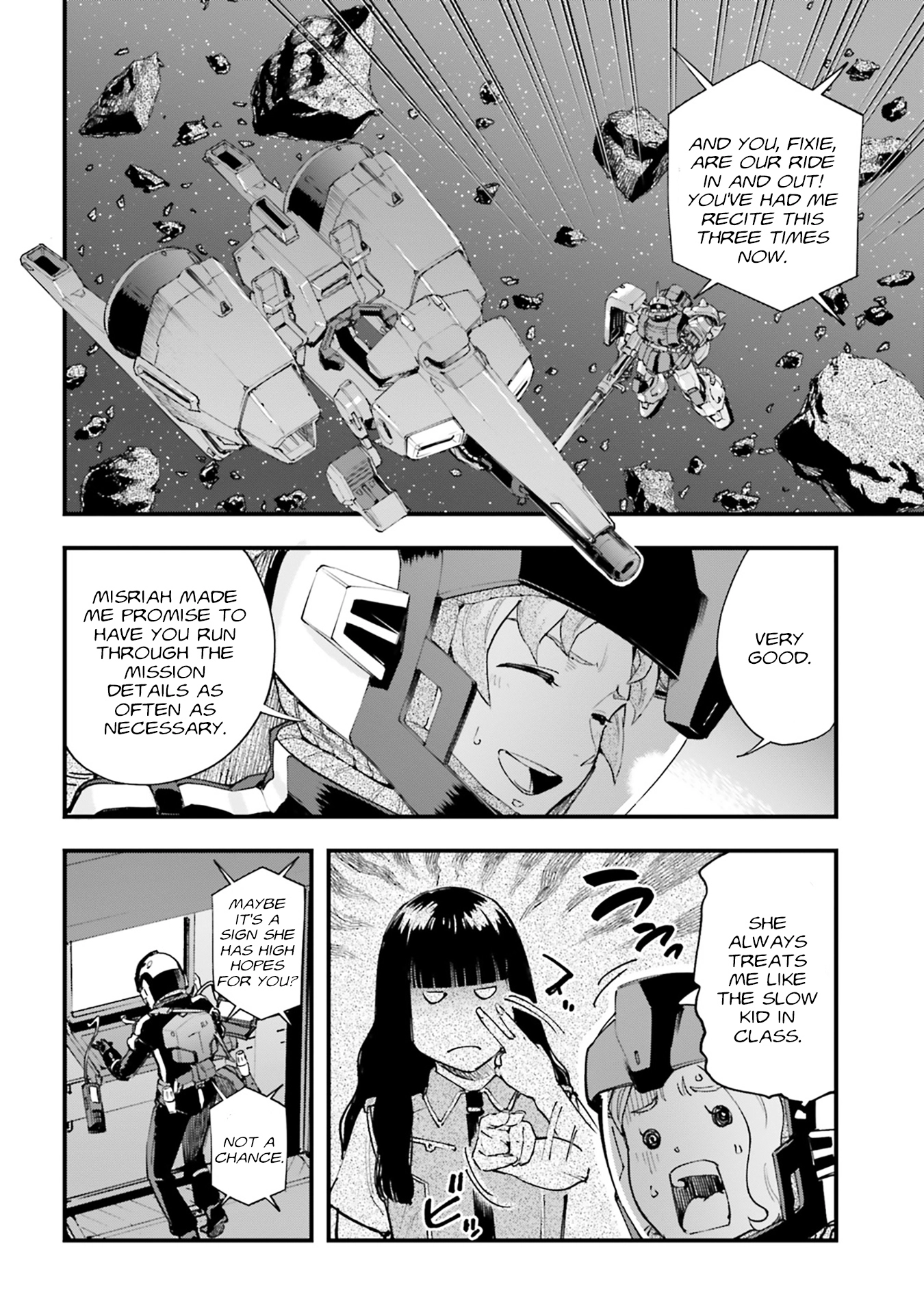 Mobile Suit Gundam Phantom of Silver Ash Gravure Chapter 10 page 4