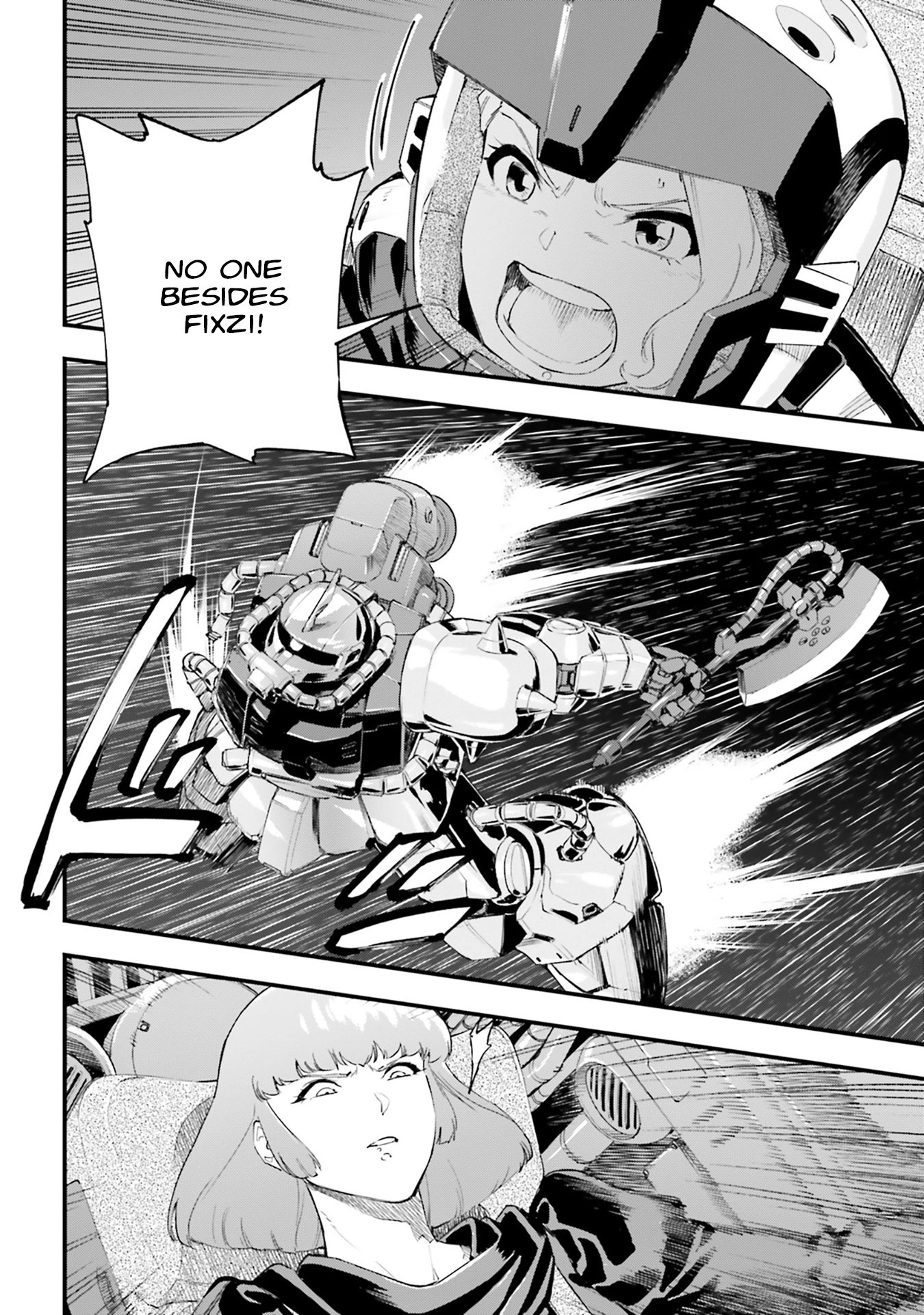 Mobile Suit Gundam Phantom of Silver Ash Gravure Chapter 10 page 34