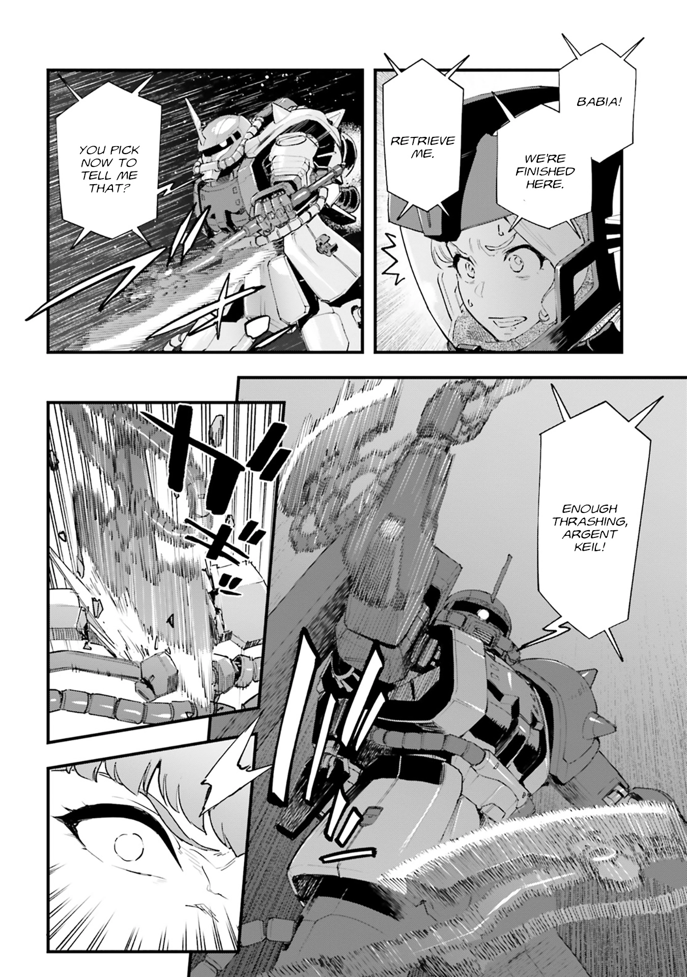 Mobile Suit Gundam Phantom of Silver Ash Gravure Chapter 10 page 38
