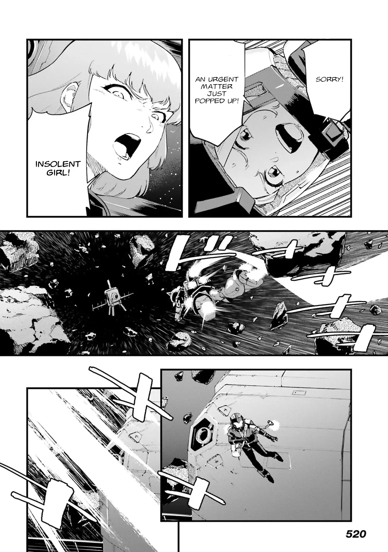 Mobile Suit Gundam Phantom of Silver Ash Gravure Chapter 10 page 40