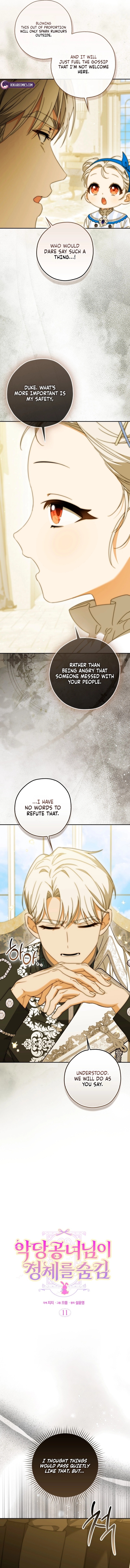 The Villainess Duke Lady Hides Her Identity Chapter 11 page 7