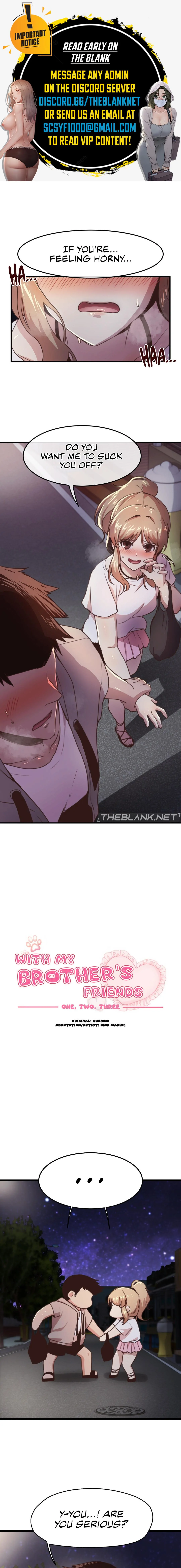 With My Brother's Friends Chapter 17 page 1