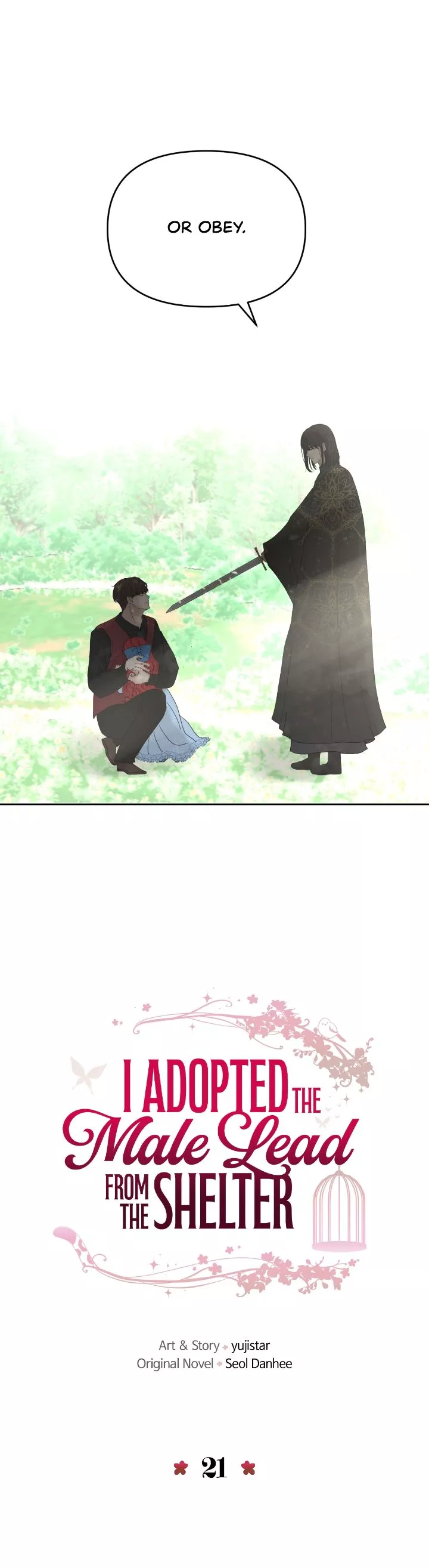 I Adopted a Male Lead From a Prison Shelter Chapter 21 page 10