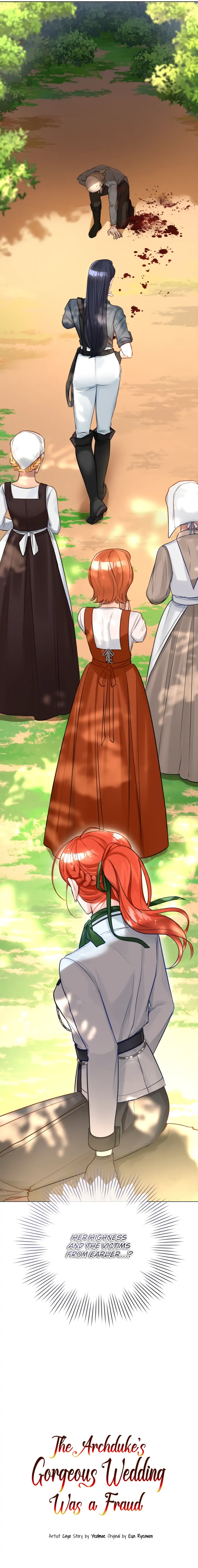 The Archduke's Gorgeous Wedding Was a Fraud Chapter 22 page 13