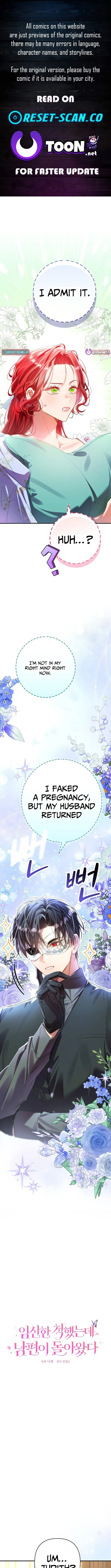 I Faked a Pregnancy, but My Husband Returned Chapter 26 page 1
