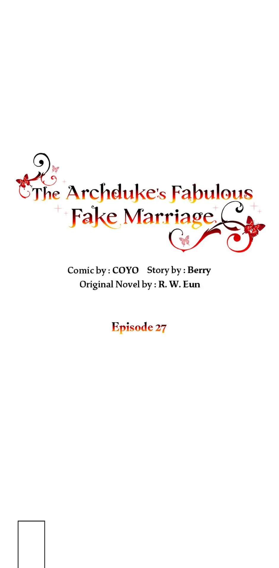 The Archduke's Fabulous Fake Marriage Chapter 27 page 8