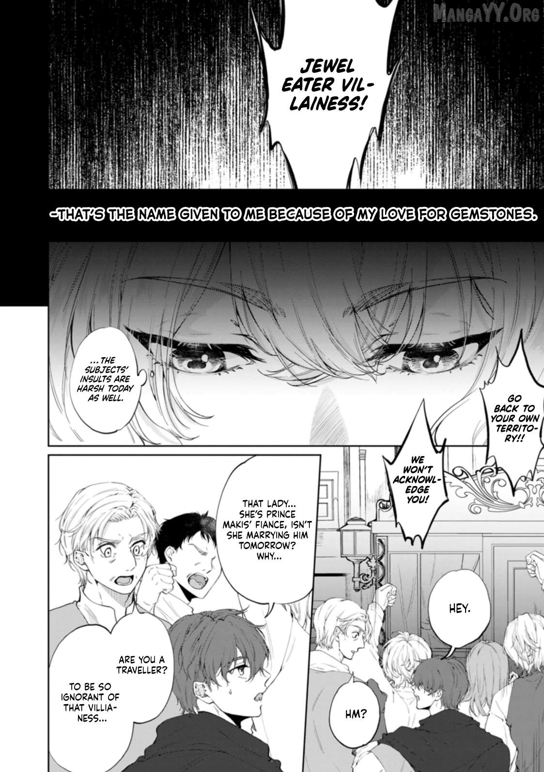 Akuyaku Reijo no Nariagari Ringoku de Hoseki no Seijo to Yobareru Made Chapter 1 page 5