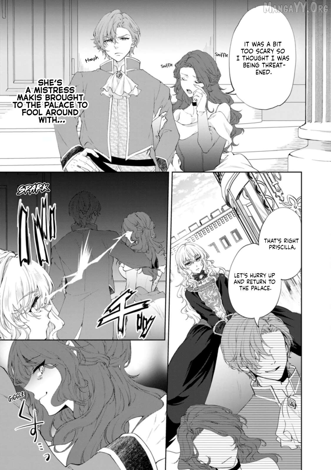 Akuyaku Reijo no Nariagari Ringoku de Hoseki no Seijo to Yobareru Made Chapter 1 page 10