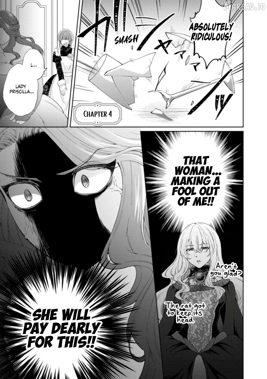 Akuyaku Reijo no Nariagari Ringoku de Hoseki no Seijo to Yobareru Made Chapter 4 page 1