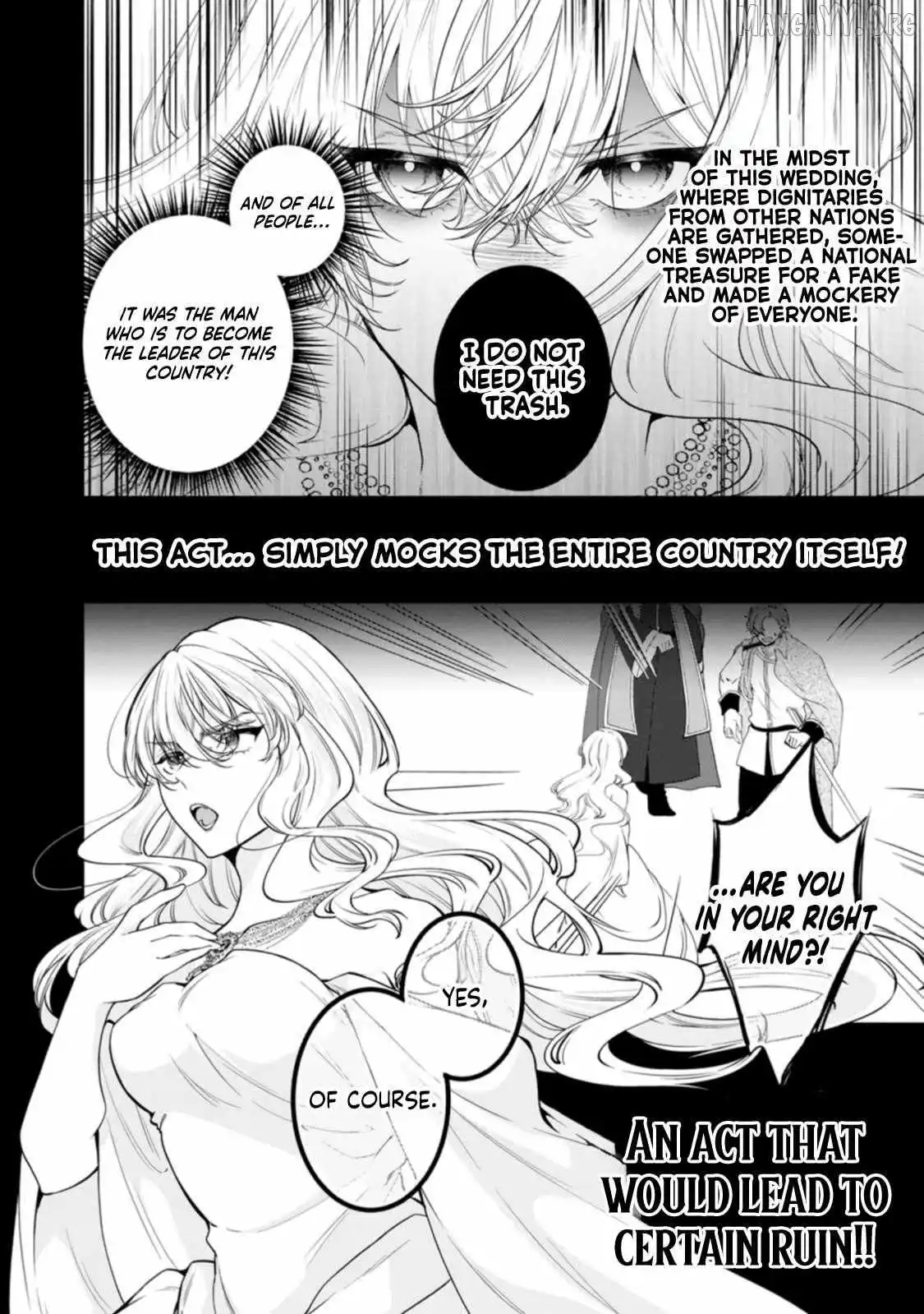 Akuyaku Reijo no Nariagari Ringoku de Hoseki no Seijo to Yobareru Made Chapter 2 page 3