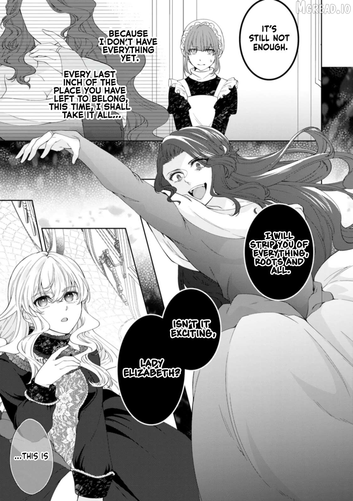 Akuyaku Reijo no Nariagari Ringoku de Hoseki no Seijo to Yobareru Made Chapter 4 page 5
