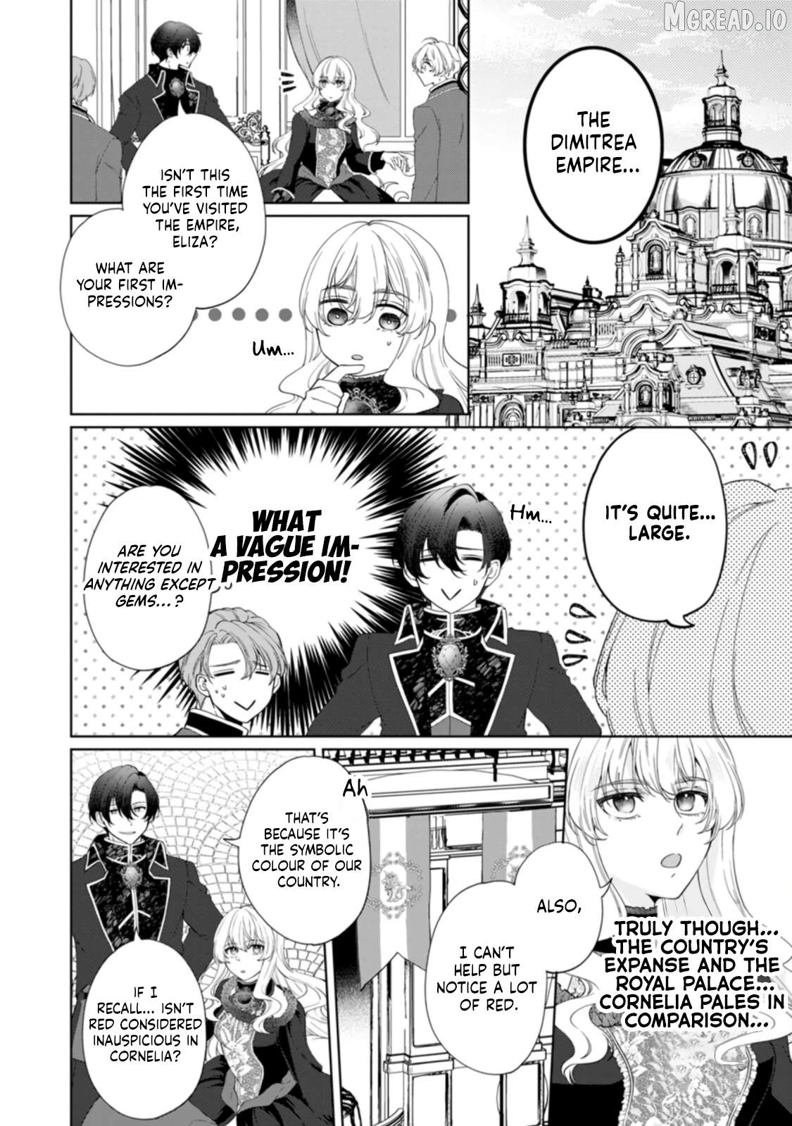 Akuyaku Reijo no Nariagari Ringoku de Hoseki no Seijo to Yobareru Made Chapter 4 page 6