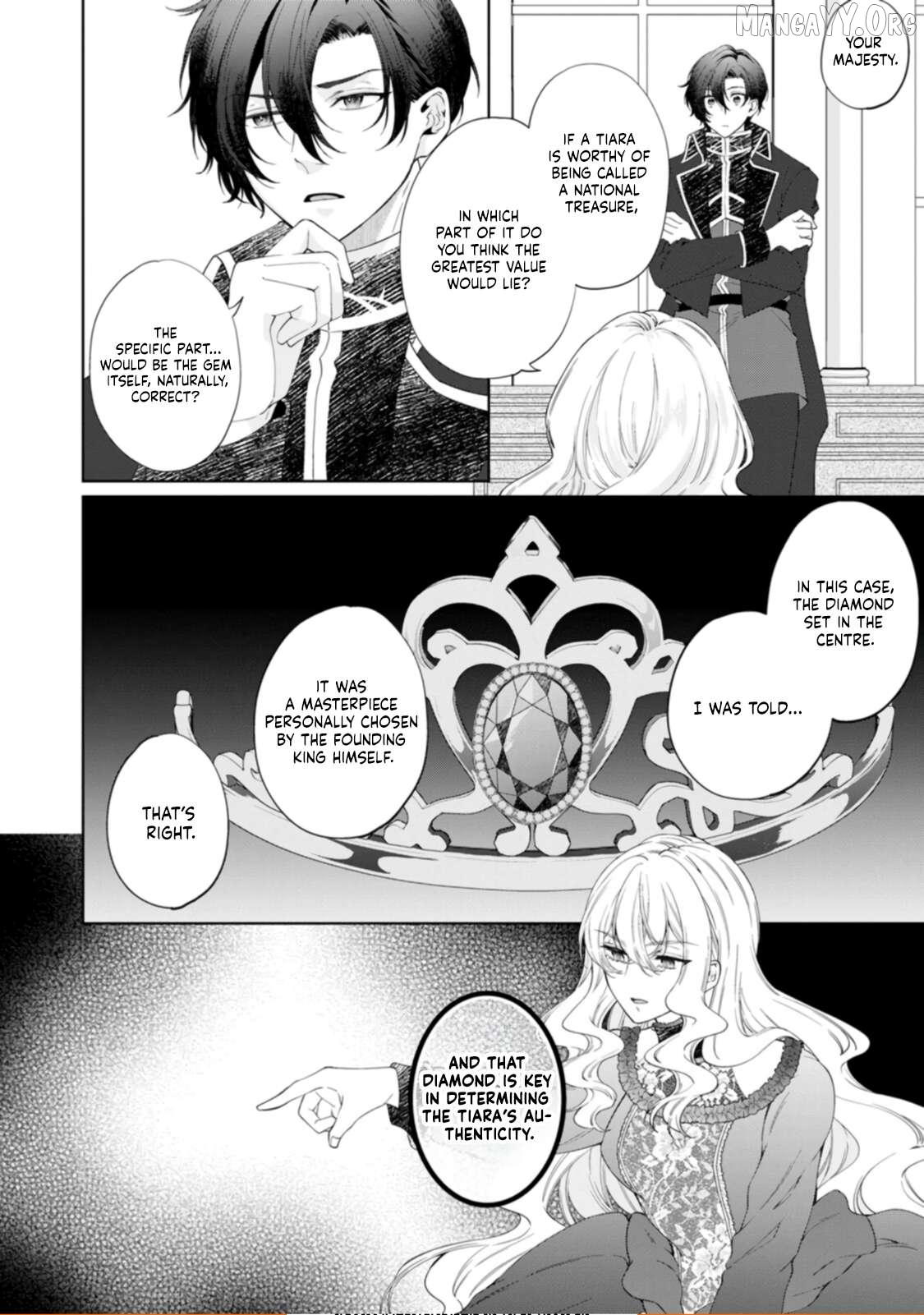 Akuyaku Reijo no Nariagari Ringoku de Hoseki no Seijo to Yobareru Made Chapter 3 page 14