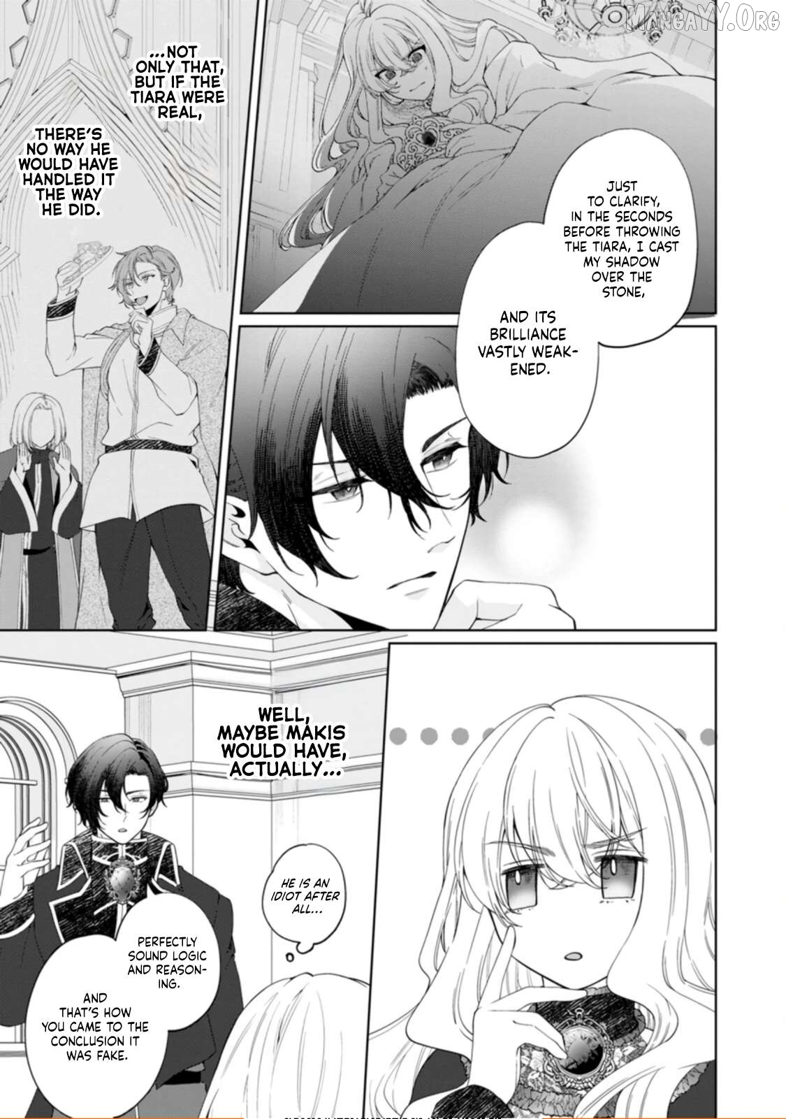 Akuyaku Reijo no Nariagari Ringoku de Hoseki no Seijo to Yobareru Made Chapter 3 page 17