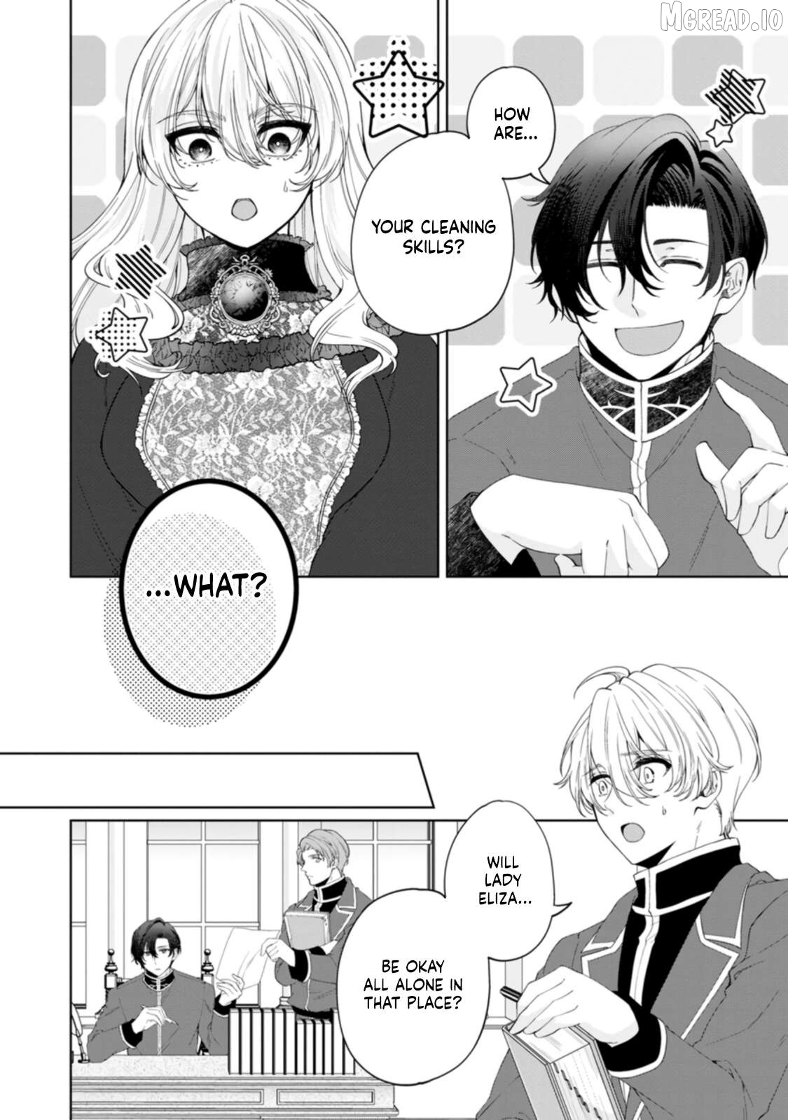Akuyaku Reijo no Nariagari Ringoku de Hoseki no Seijo to Yobareru Made Chapter 4 page 30