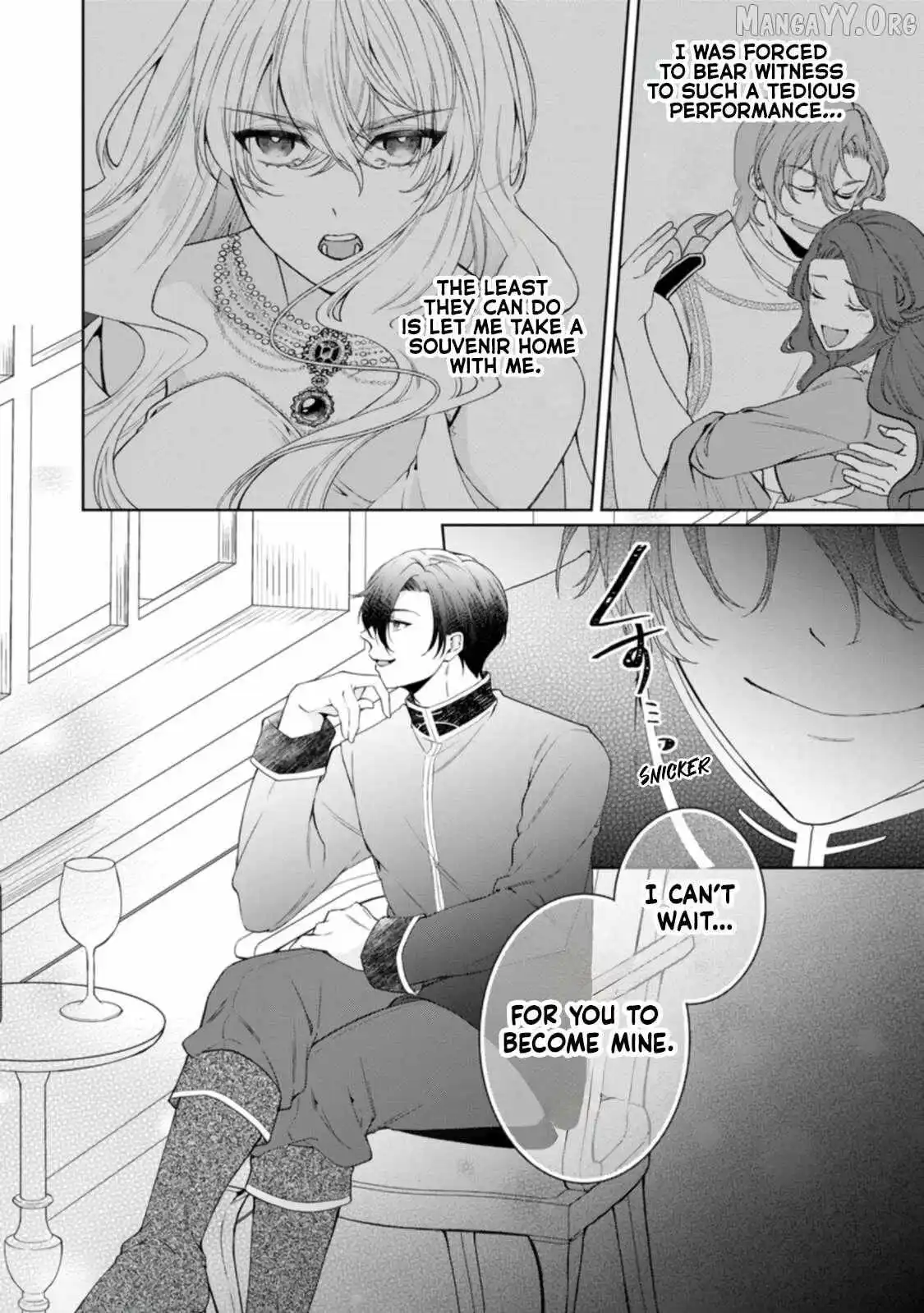 Akuyaku Reijo no Nariagari Ringoku de Hoseki no Seijo to Yobareru Made Chapter 2 page 34