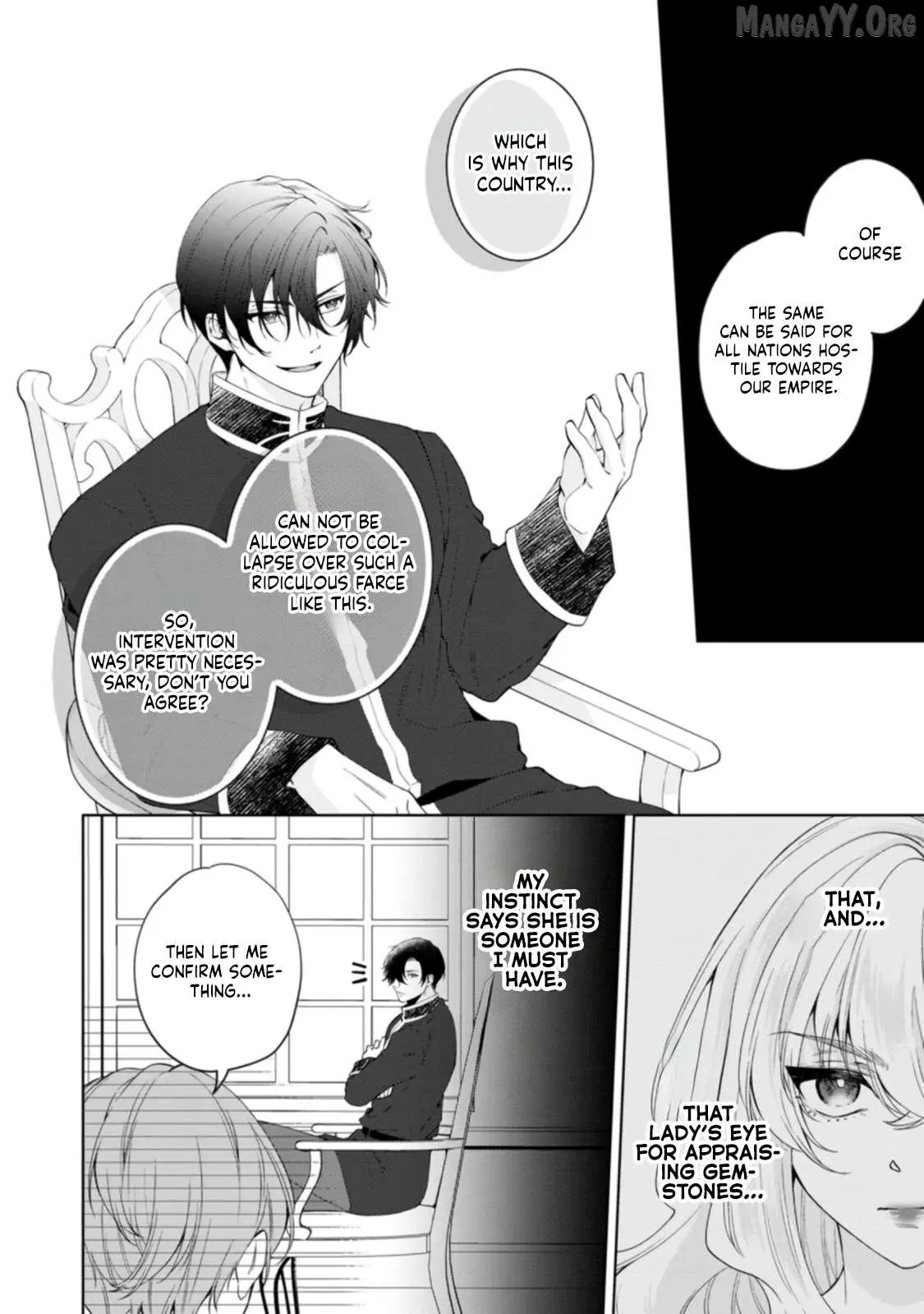 Akuyaku Reijo no Nariagari Ringoku de Hoseki no Seijo to Yobareru Made Chapter 2 page 32