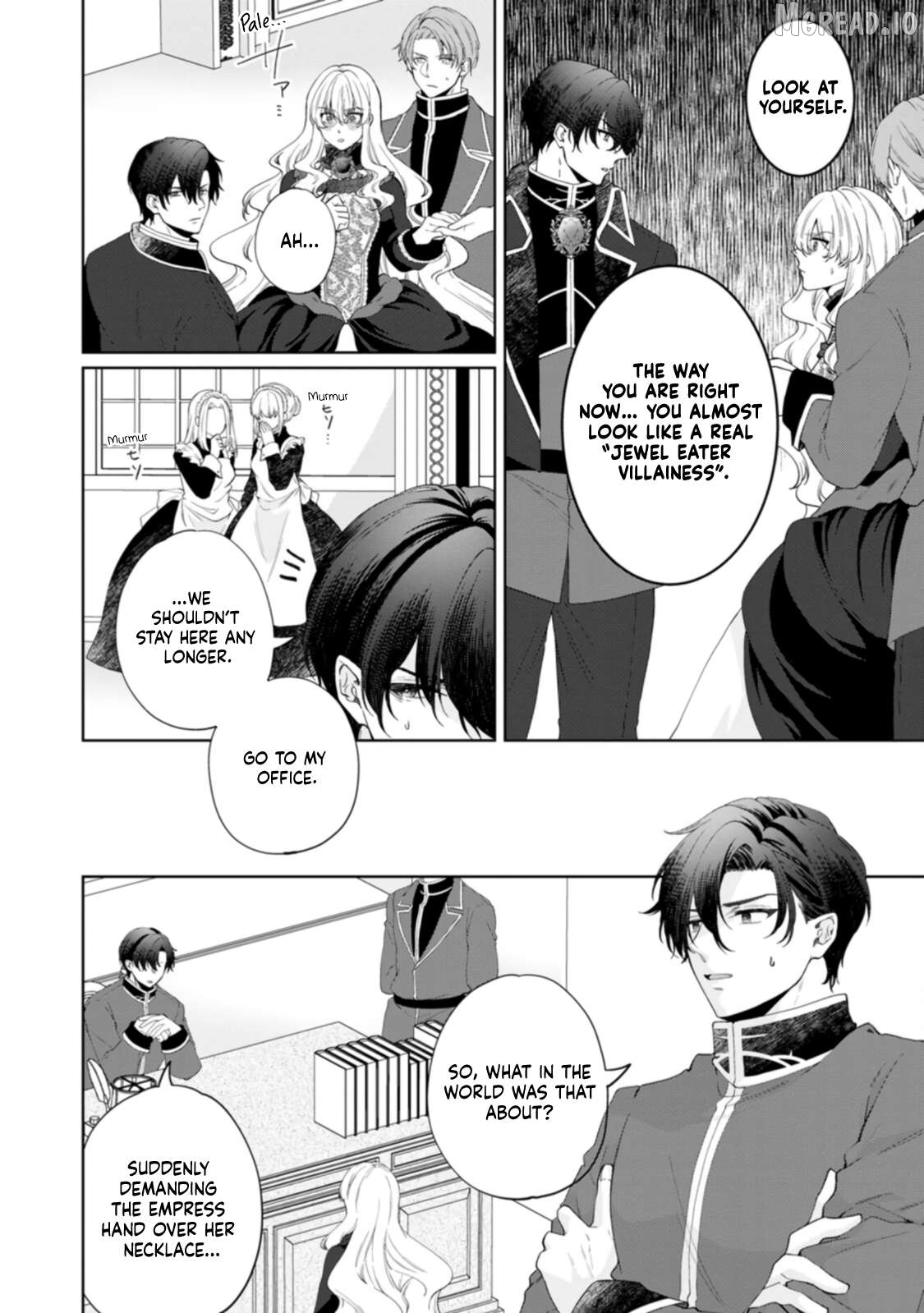 Akuyaku Reijo no Nariagari Ringoku de Hoseki no Seijo to Yobareru Made Chapter 4 page 24