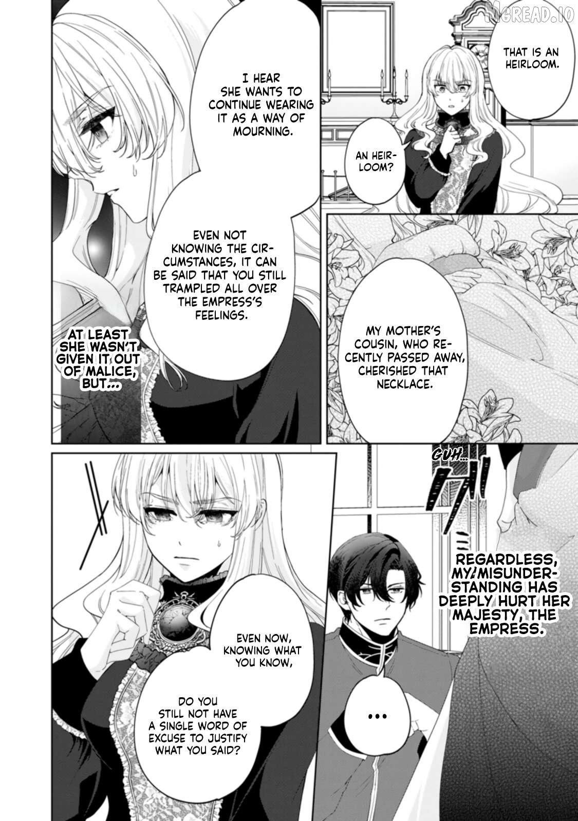 Akuyaku Reijo no Nariagari Ringoku de Hoseki no Seijo to Yobareru Made Chapter 4 page 26