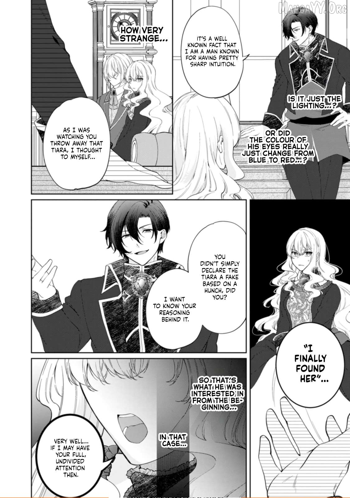 Akuyaku Reijo no Nariagari Ringoku de Hoseki no Seijo to Yobareru Made Chapter 3 page 12
