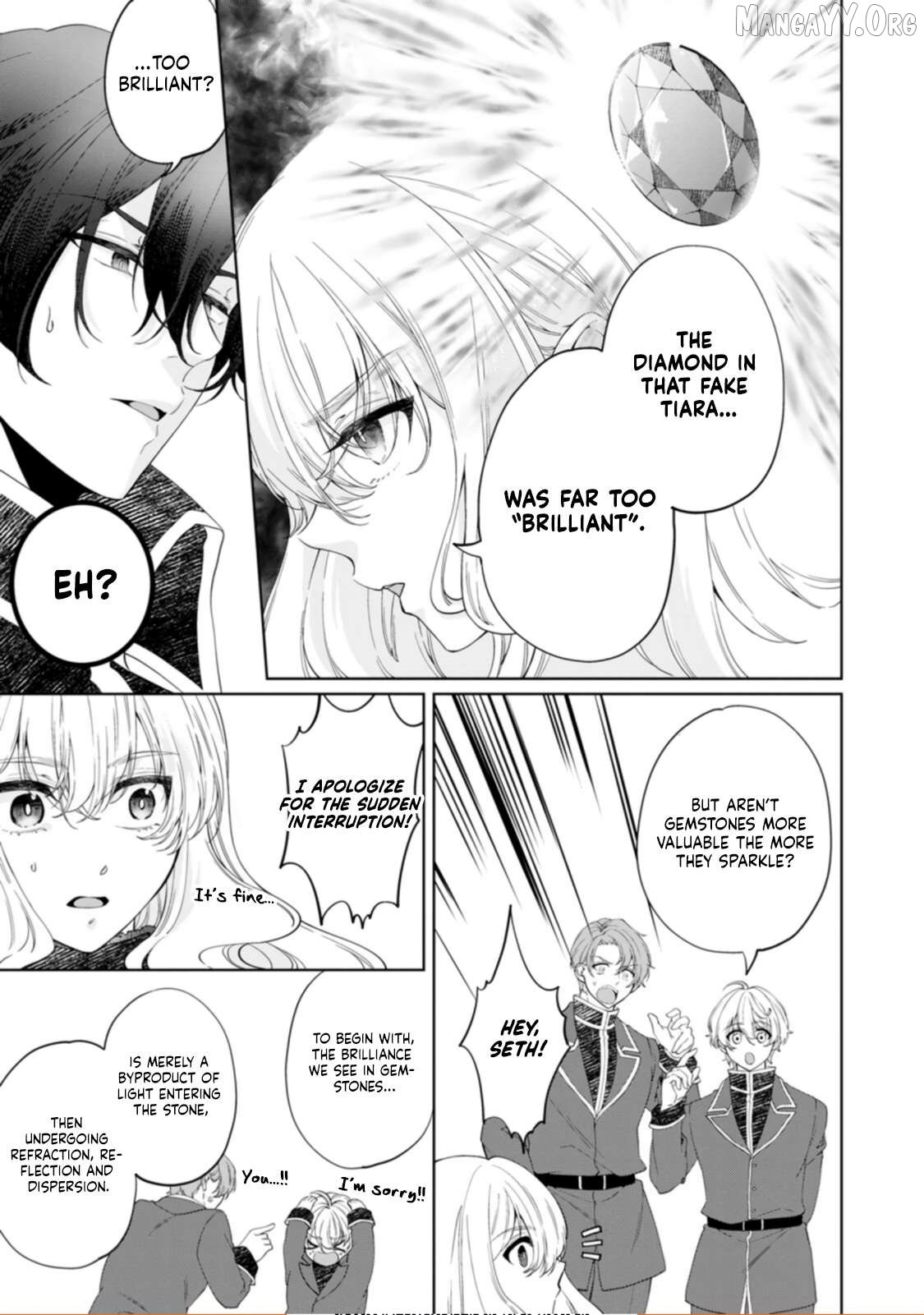 Akuyaku Reijo no Nariagari Ringoku de Hoseki no Seijo to Yobareru Made Chapter 3 page 15