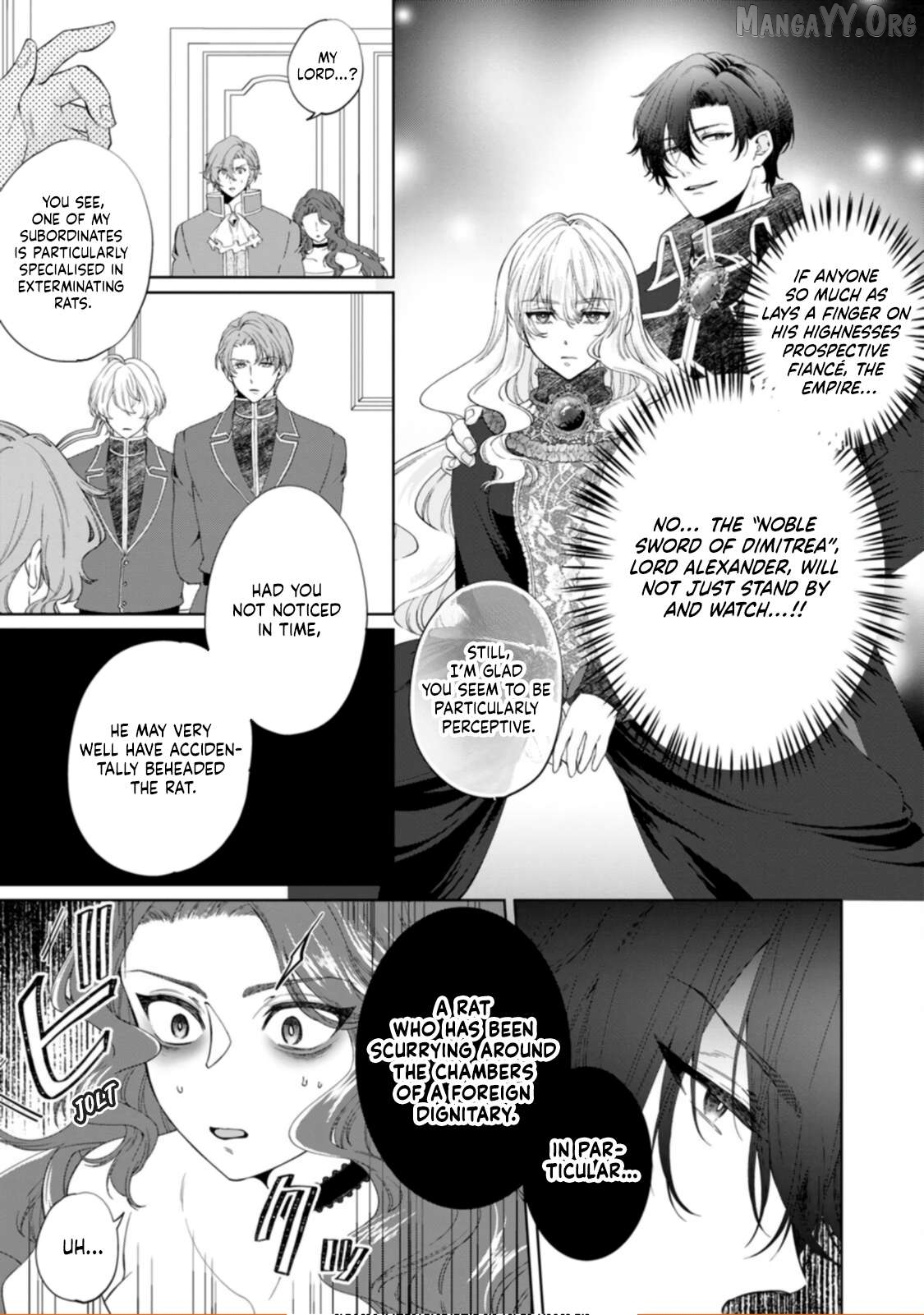 Akuyaku Reijo no Nariagari Ringoku de Hoseki no Seijo to Yobareru Made Chapter 3 page 35