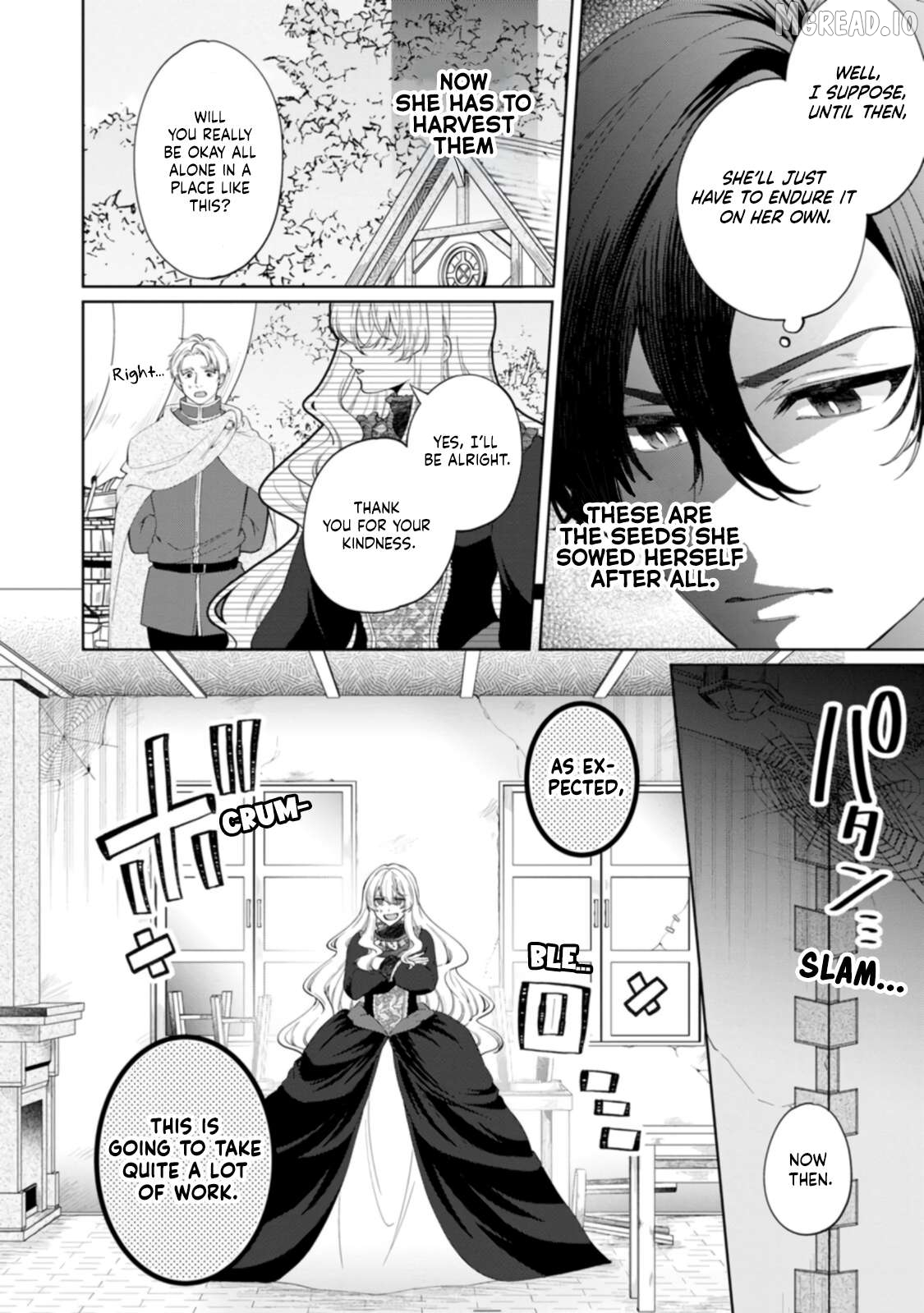 Akuyaku Reijo no Nariagari Ringoku de Hoseki no Seijo to Yobareru Made Chapter 4 page 32