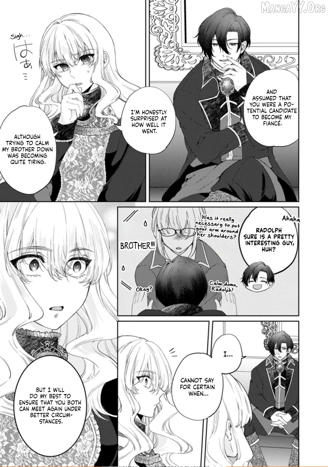 Akuyaku Reijo no Nariagari Ringoku de Hoseki no Seijo to Yobareru Made Chapter 3 page 39