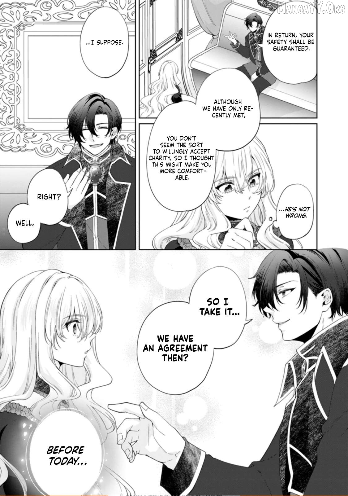 Akuyaku Reijo no Nariagari Ringoku de Hoseki no Seijo to Yobareru Made Chapter 3 page 43