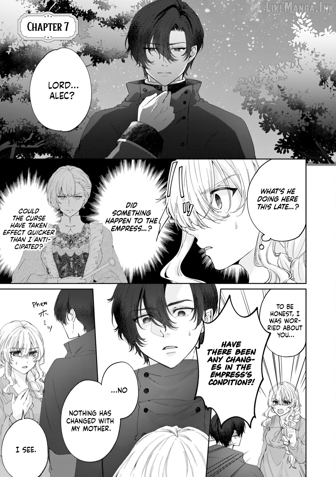 Akuyaku Reijo no Nariagari Ringoku de Hoseki no Seijo to Yobareru Made Chapter 7 page 1