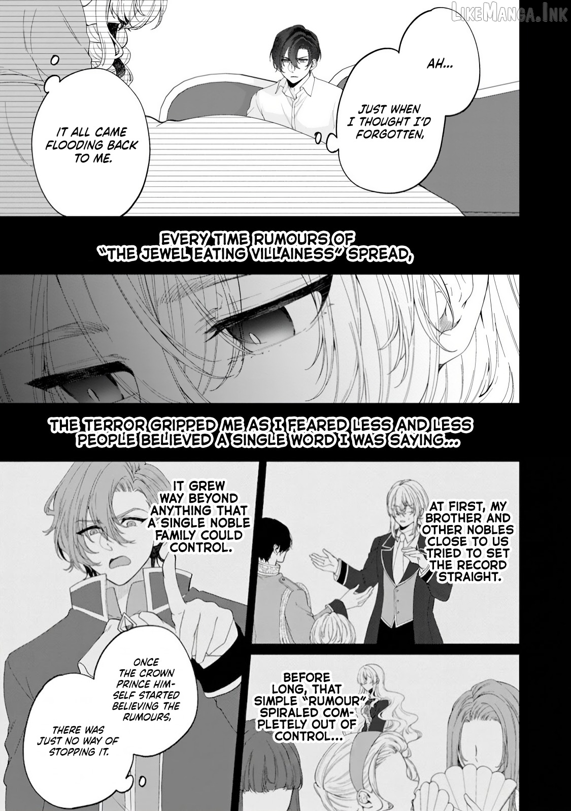 Akuyaku Reijo no Nariagari Ringoku de Hoseki no Seijo to Yobareru Made Chapter 7 page 21