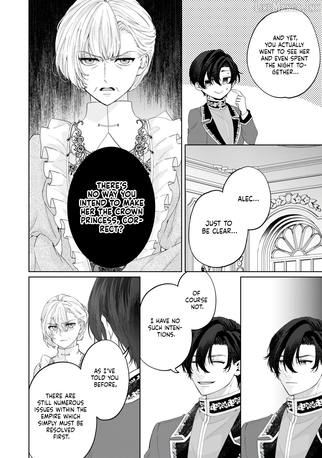 Akuyaku Reijo no Nariagari Ringoku de Hoseki no Seijo to Yobareru Made Chapter 7 page 36