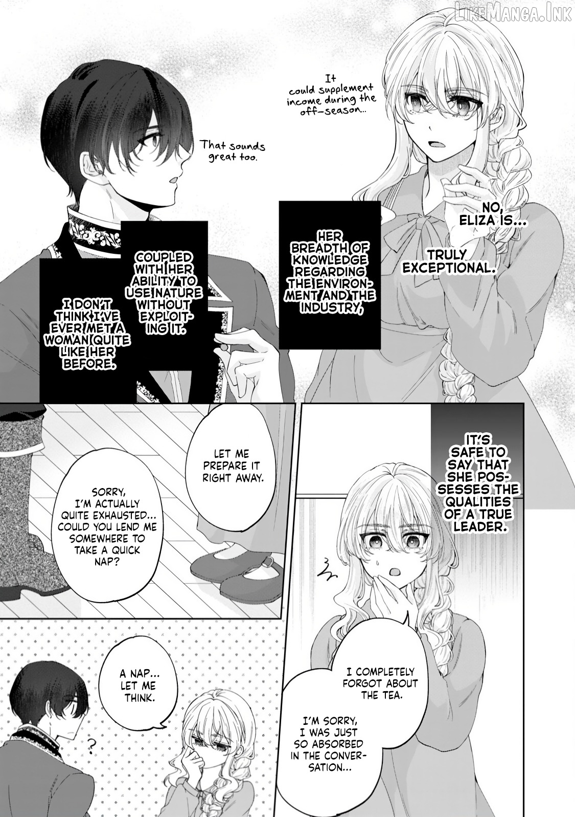 Akuyaku Reijo no Nariagari Ringoku de Hoseki no Seijo to Yobareru Made Chapter 7 page 11