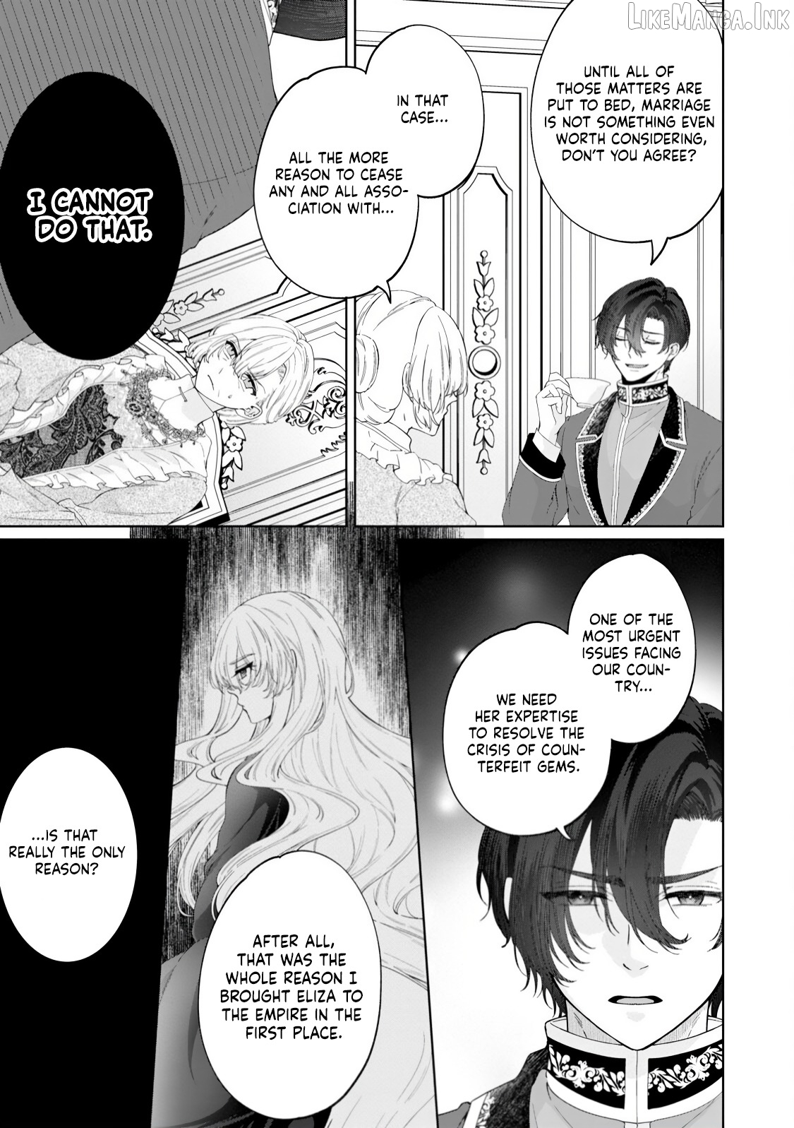Akuyaku Reijo no Nariagari Ringoku de Hoseki no Seijo to Yobareru Made Chapter 7 page 37