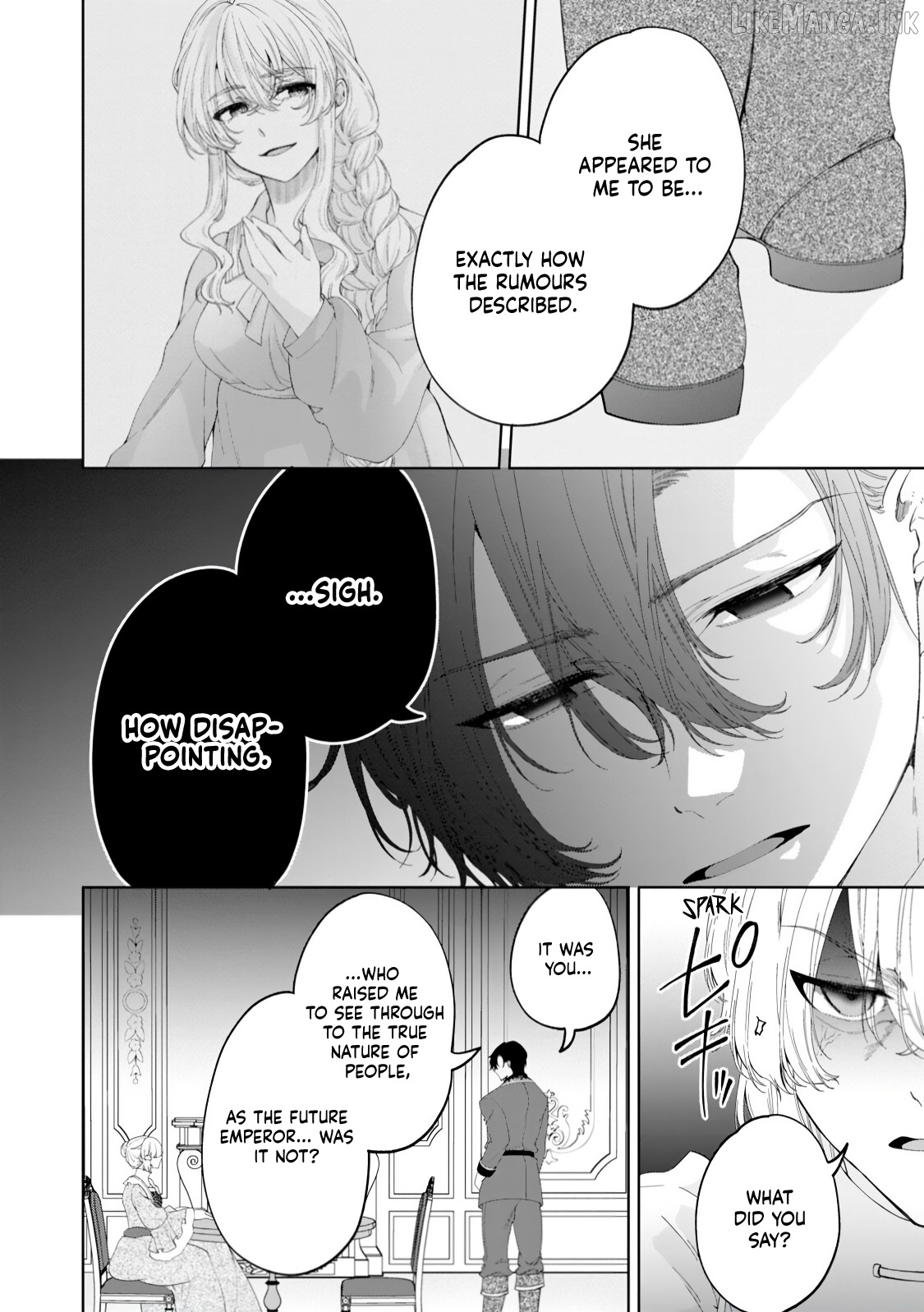 Akuyaku Reijo no Nariagari Ringoku de Hoseki no Seijo to Yobareru Made Chapter 7 page 42