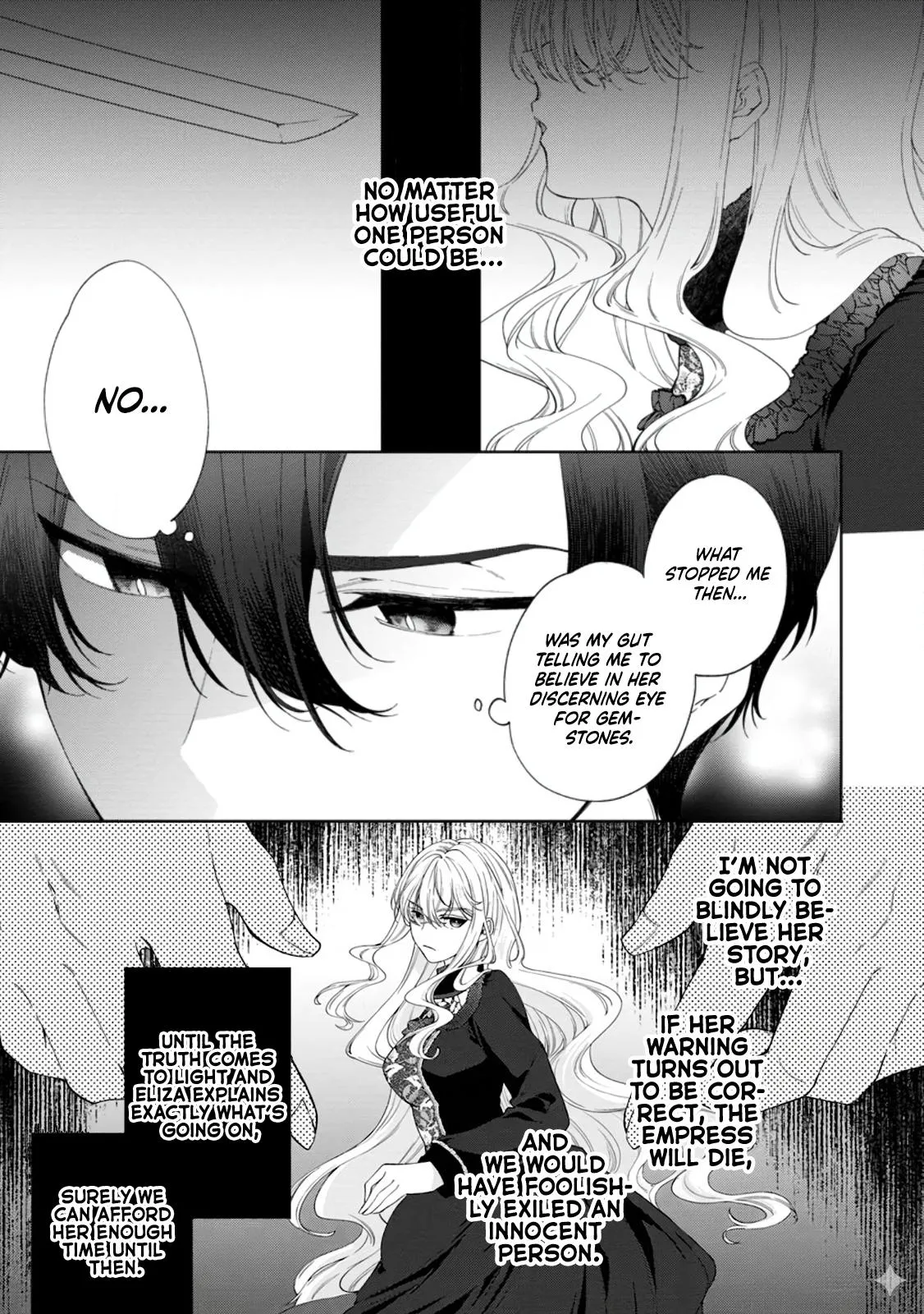 Akuyaku Reijo no Nariagari Ringoku de Hoseki no Seijo to Yobareru Made Chapter 6 page 9