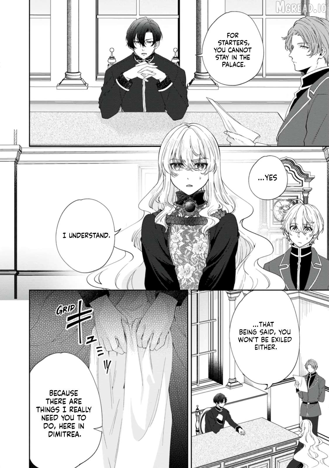 Akuyaku Reijo no Nariagari Ringoku de Hoseki no Seijo to Yobareru Made Chapter 5 page 2